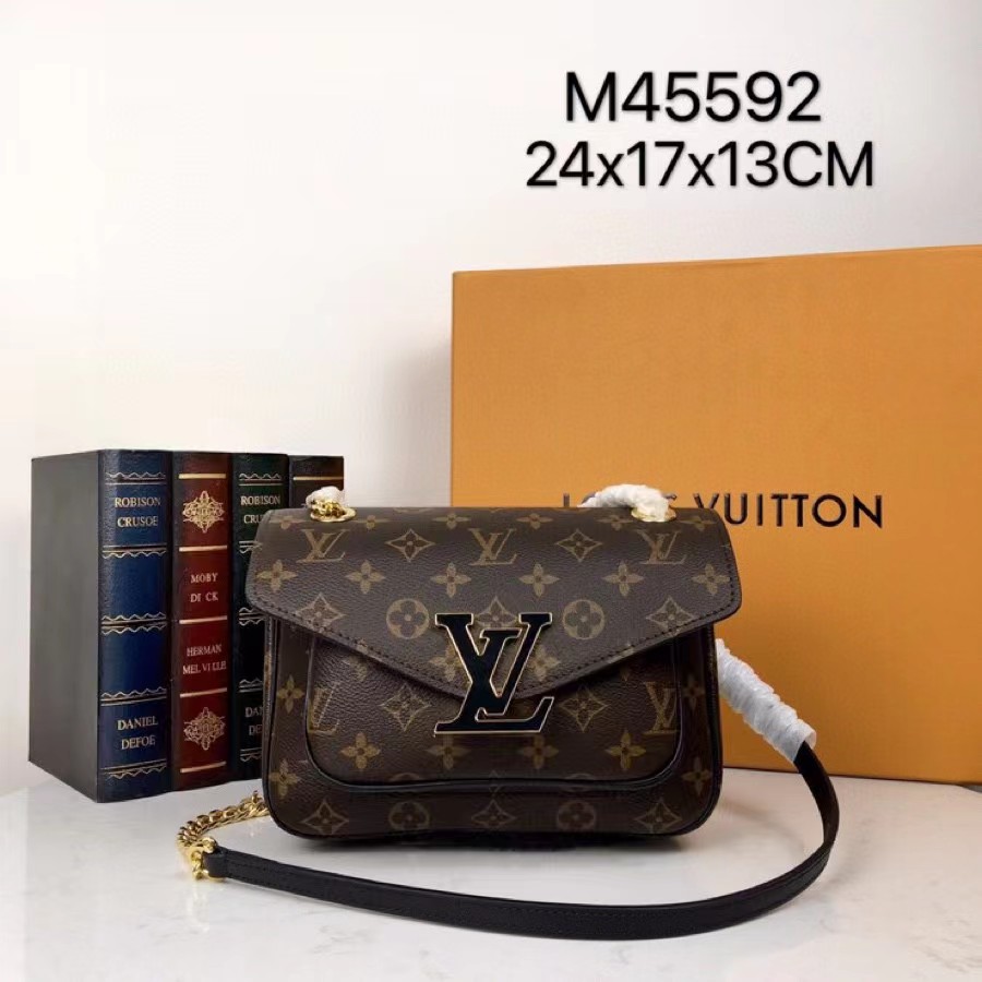 Louis Vuitton Passy Shoulder Bag(24-17-13CM) - PerfectKickZ