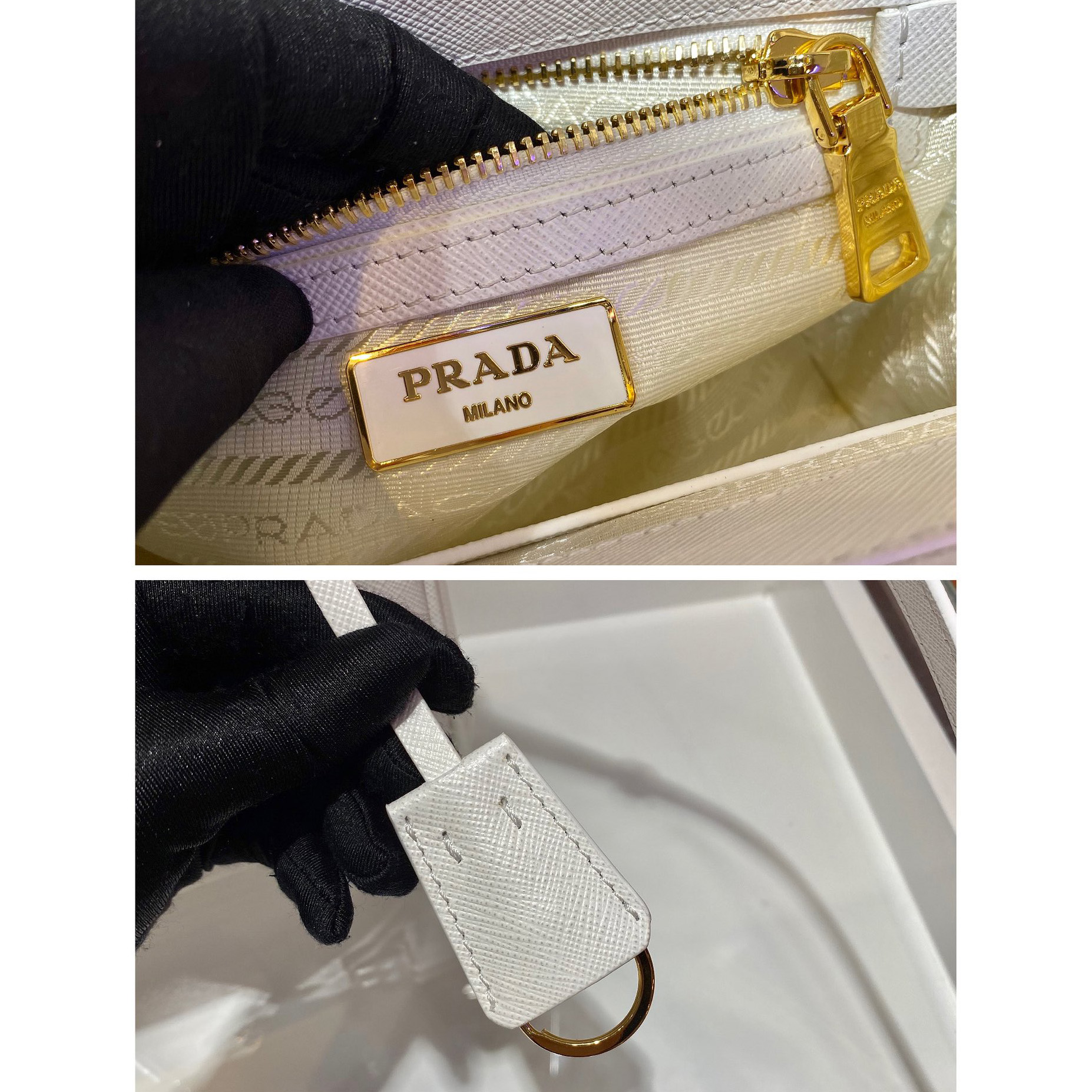 Prada Galleria Saffiano Leather Micro-Bag(20-14.5-9.5cm)   1BA906 - PerfectKickZ