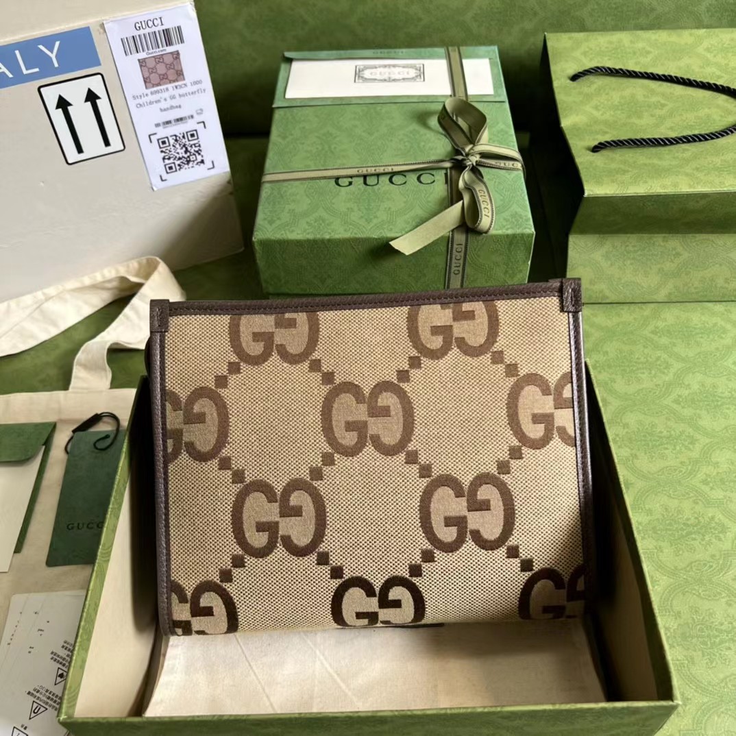 Gucci Jumbo GG Pouch(26-20-6CM) - PerfectKickZ
