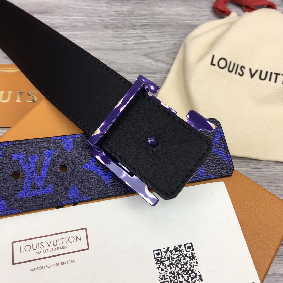 Louis Vuitton Gradient Shape 40MM Reversible Belt - PerfectKickZ