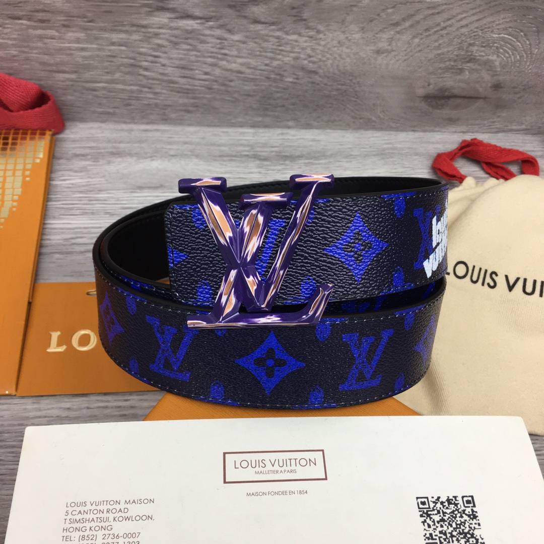 Louis Vuitton Gradient Shape 40MM Reversible Belt - PerfectKickZ