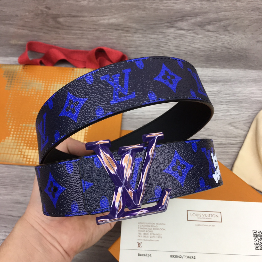 Louis Vuitton Gradient Shape 40MM Reversible Belt - PerfectKickZ