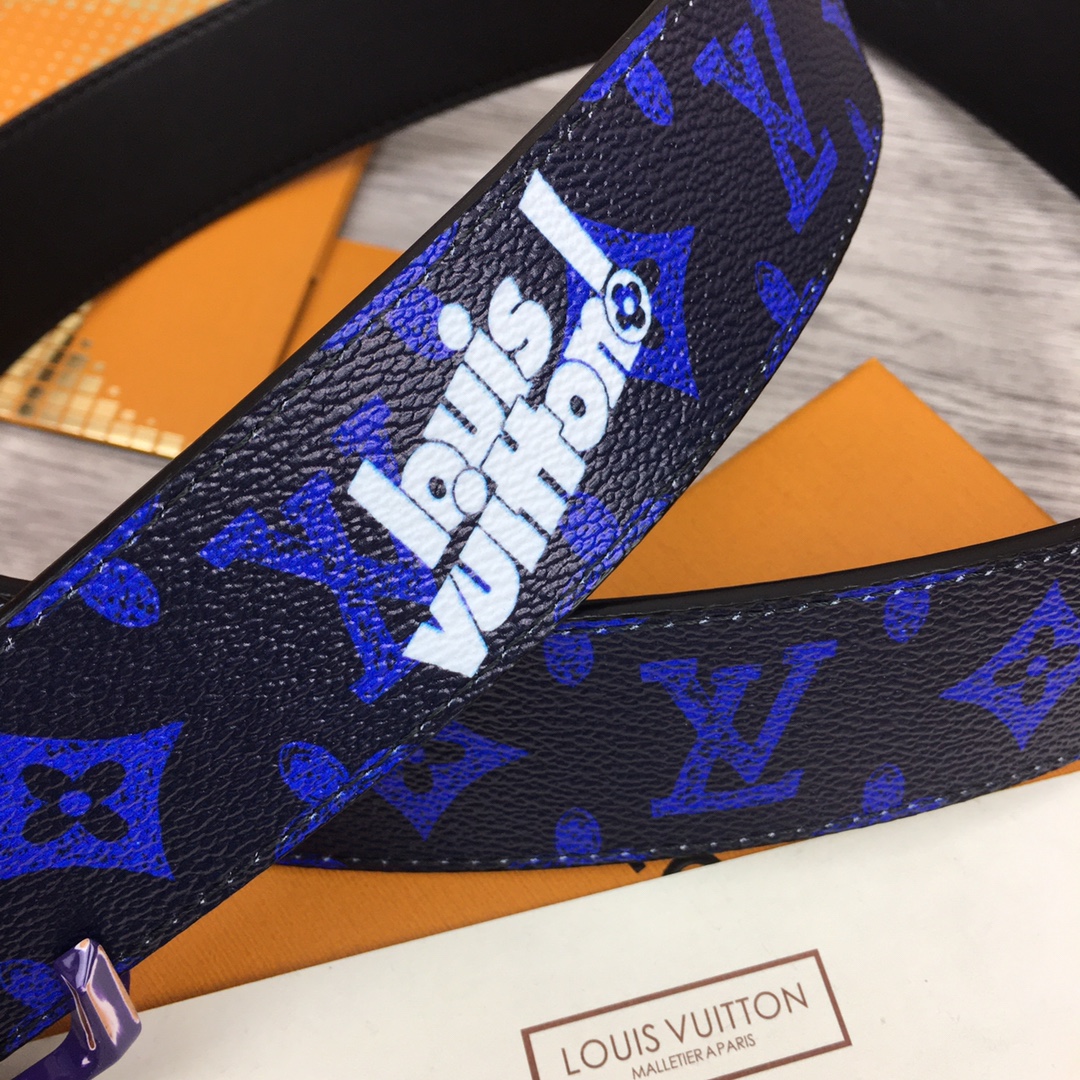 Louis Vuitton Gradient Shape 40MM Reversible Belt - PerfectKickZ