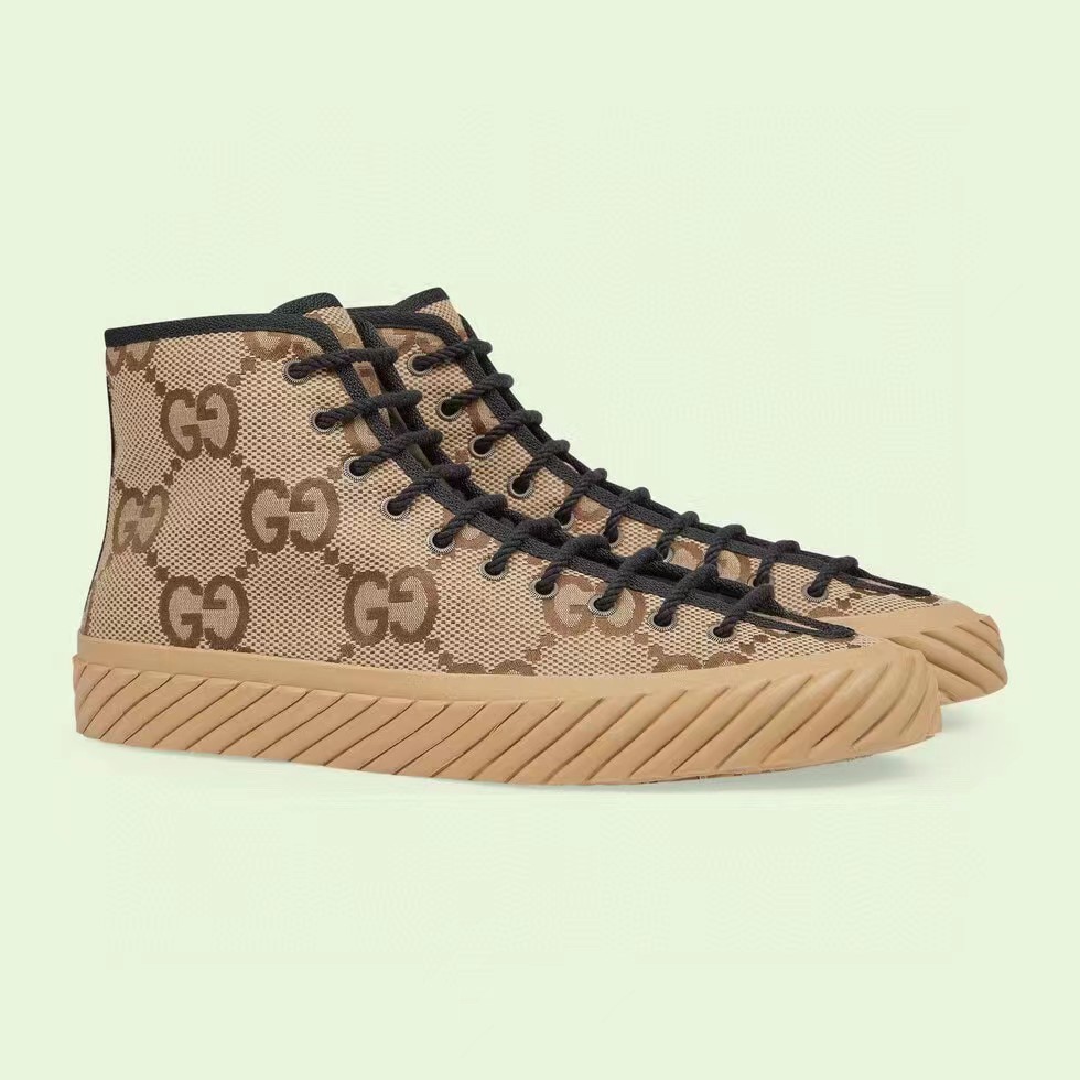 Gucci High-Top Maxi GG Sneaker - PerfectKickZ