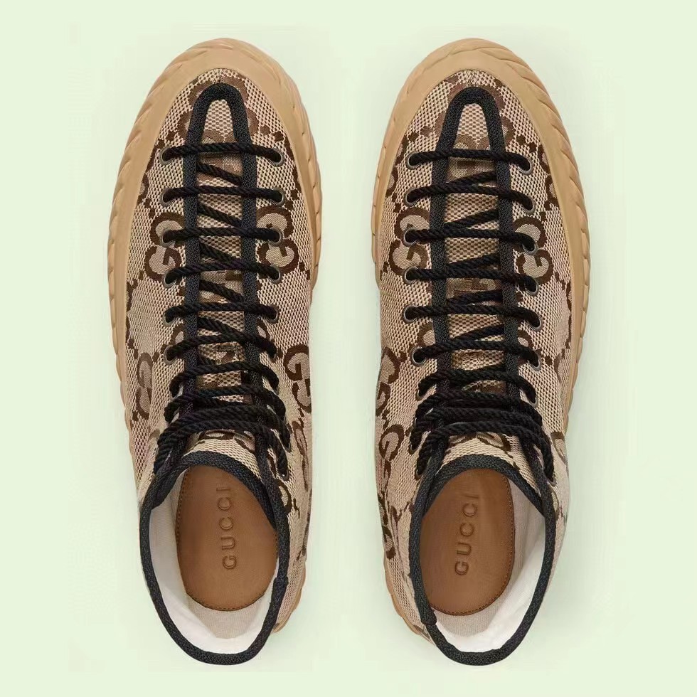 Gucci High-Top Maxi GG Sneaker - PerfectKickZ