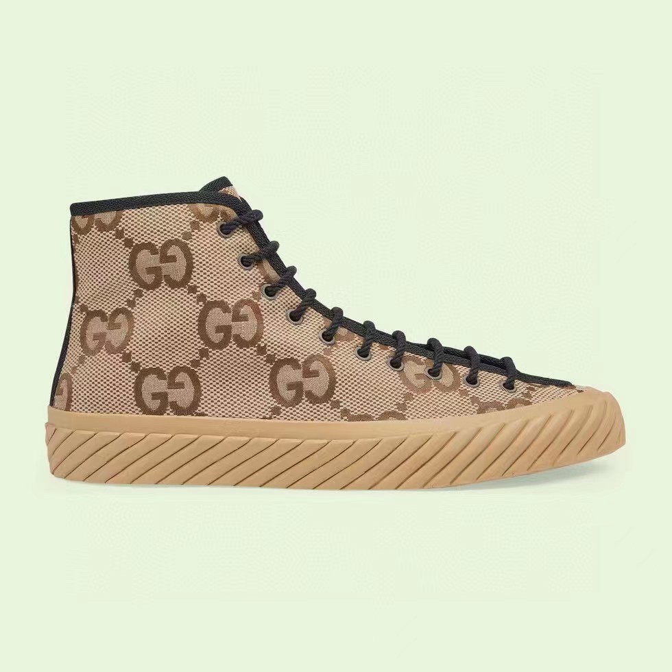 Gucci High-Top Maxi GG Sneaker - PerfectKickZ
