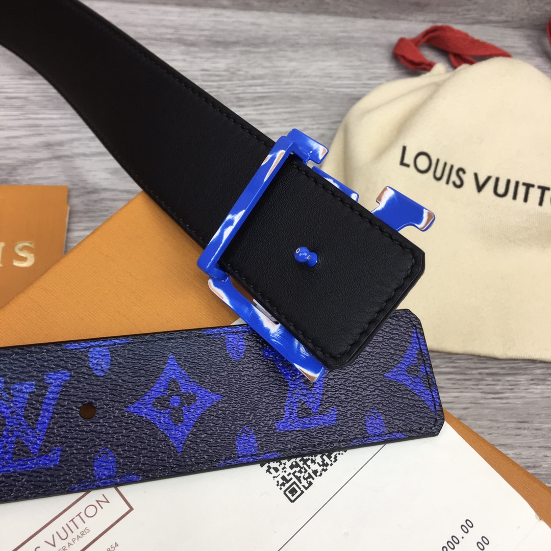 Louis Vuitton Gradient Shape 40MM Reversible Belt - PerfectKickZ