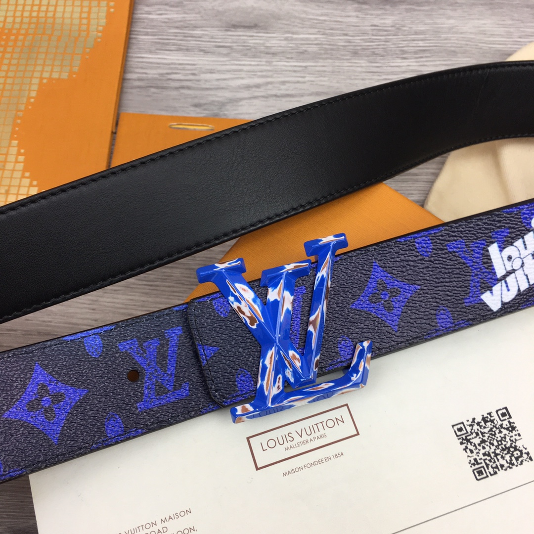 Louis Vuitton Gradient Shape 40MM Reversible Belt - PerfectKickZ