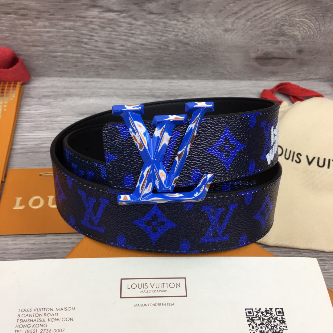 Louis Vuitton Gradient Shape 40MM Reversible Belt - PerfectKickZ