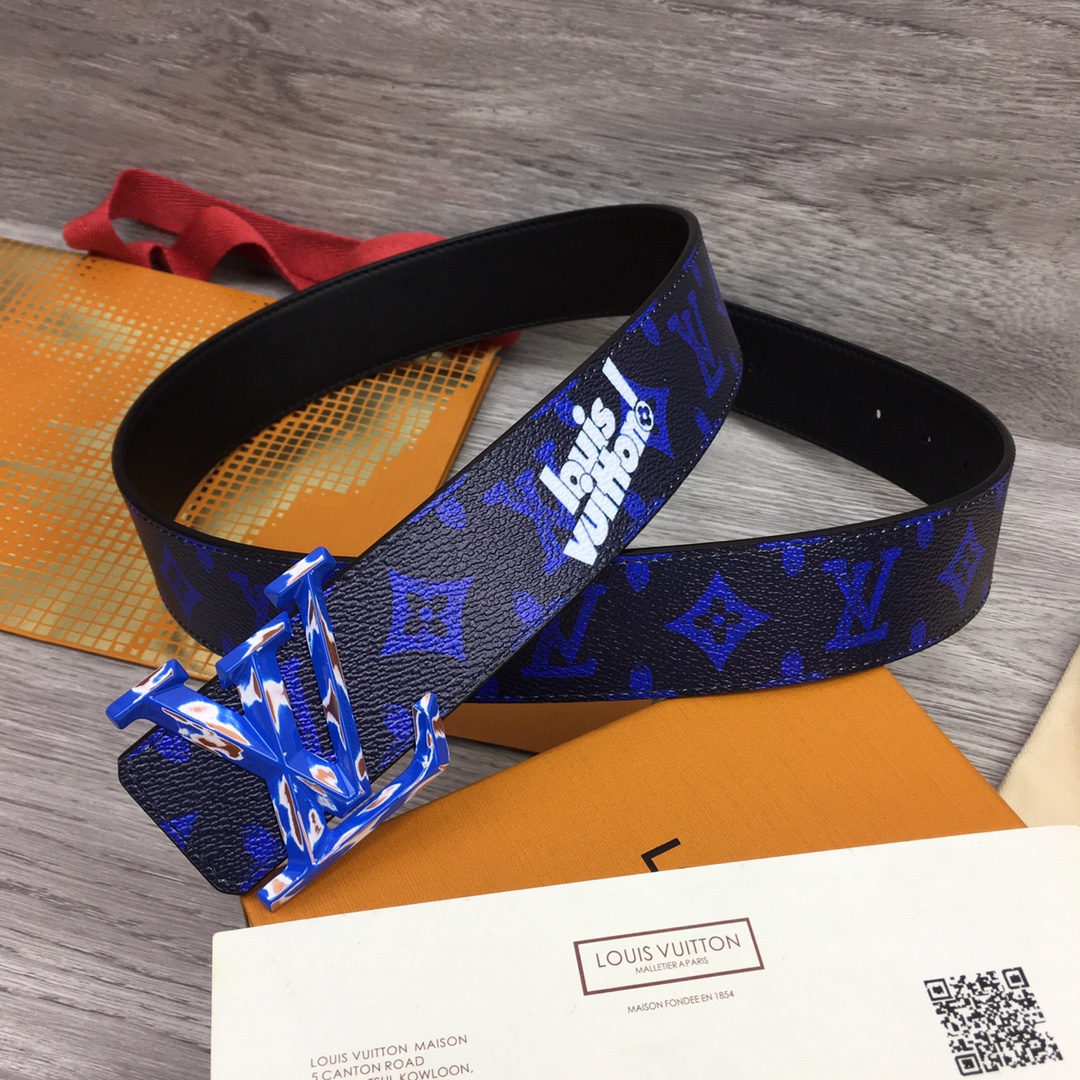 Louis Vuitton Gradient Shape 40MM Reversible Belt - PerfectKickZ