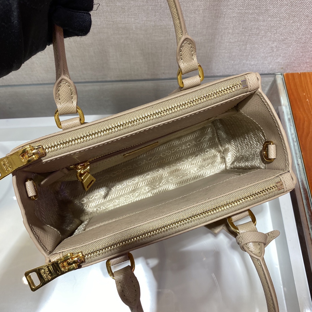 Prada Galleria Saffiano Leather Micro-Bag(20-14.5-9.5cm)   1BA906 - PerfectKickZ