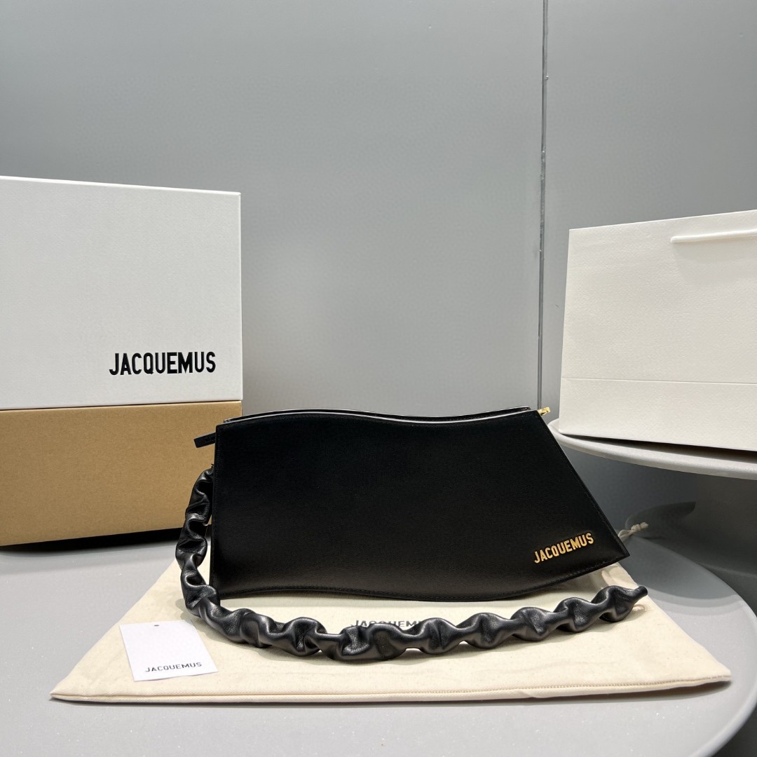 Jacquemus La Vague Ocean Curve Shoulder Bag(33-14.5-6cm) - PerfectKickZ
