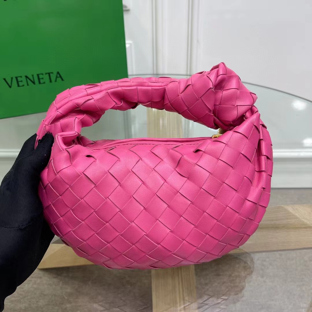 Bottega Veneta Teen Jodie Teen Intrecciato Leather Shoulder Bag(23-28-10CM) - PerfectKickZ