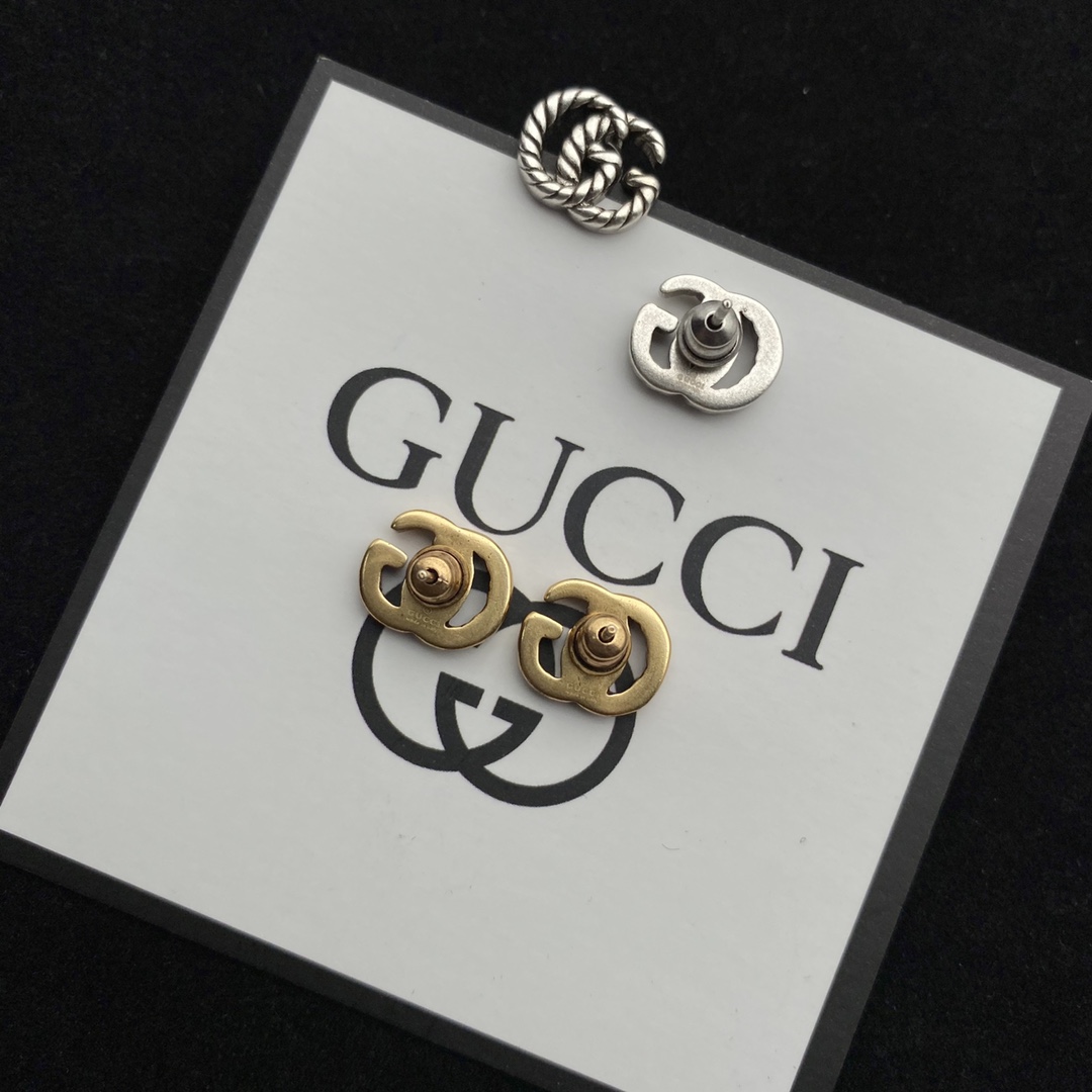 Gucci Double G Earrings - PerfectKickZ