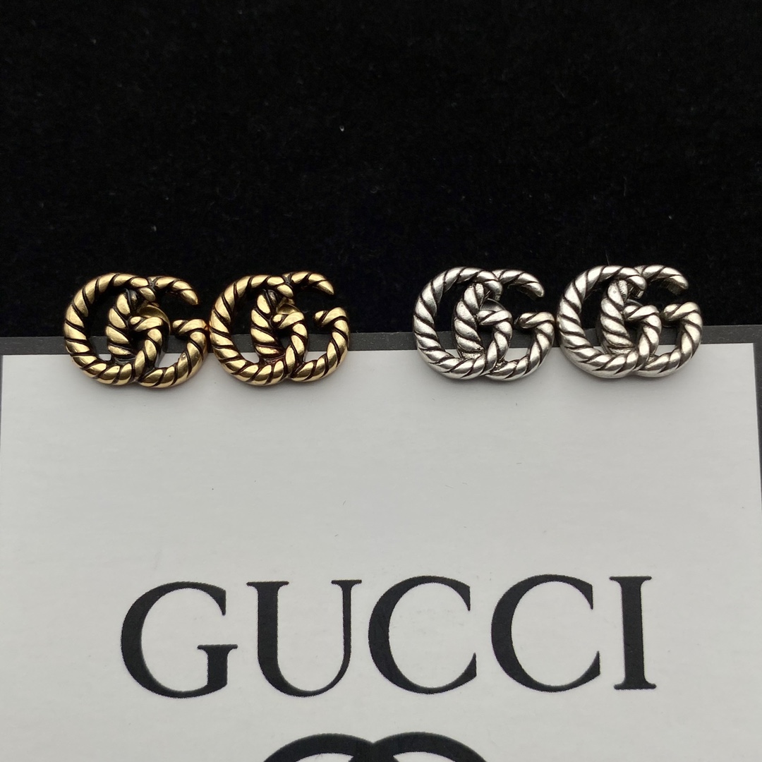 Gucci Double G Earrings - PerfectKickZ