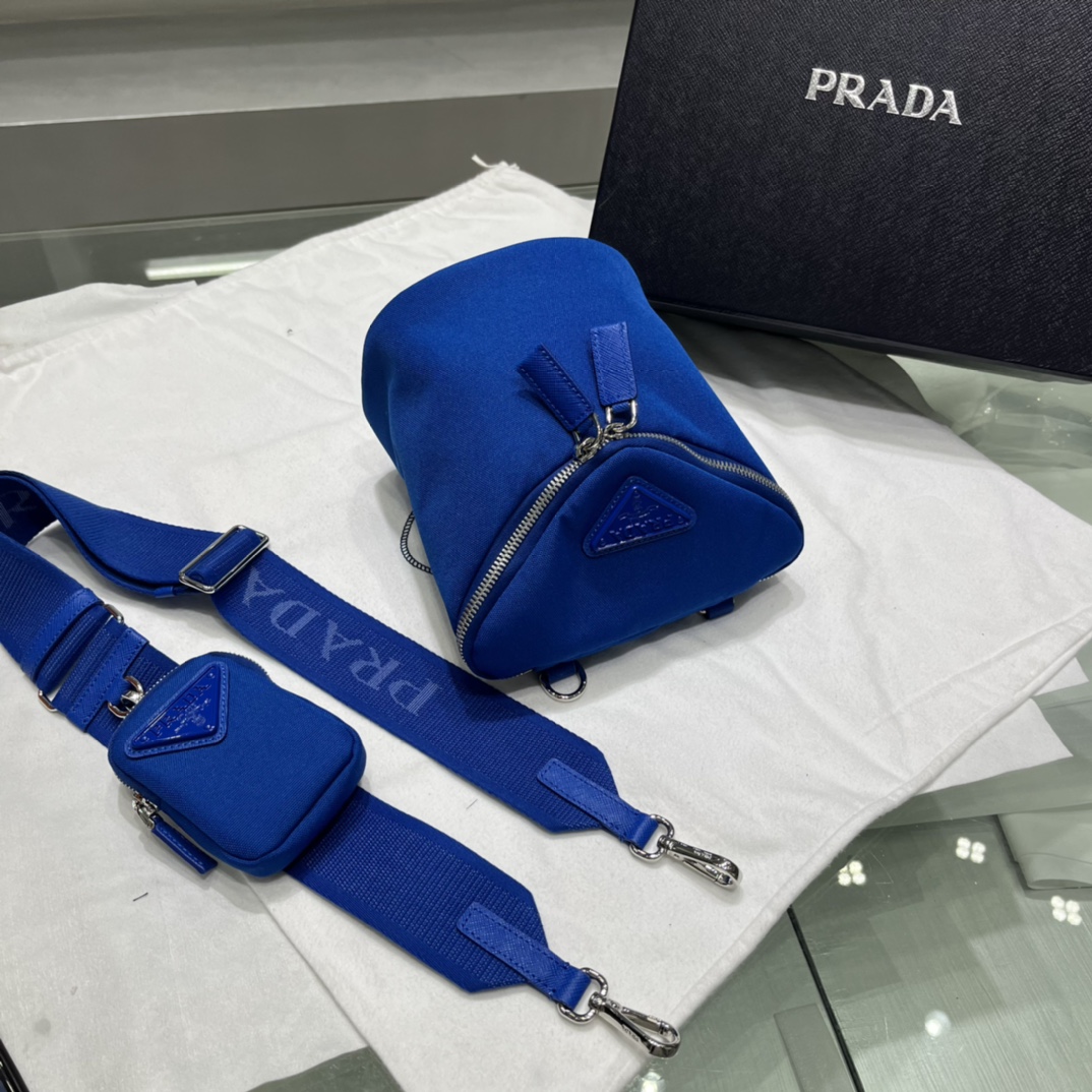 Prada Canvas Shoulder Bag(21-15-15cm)   2VH147 - 