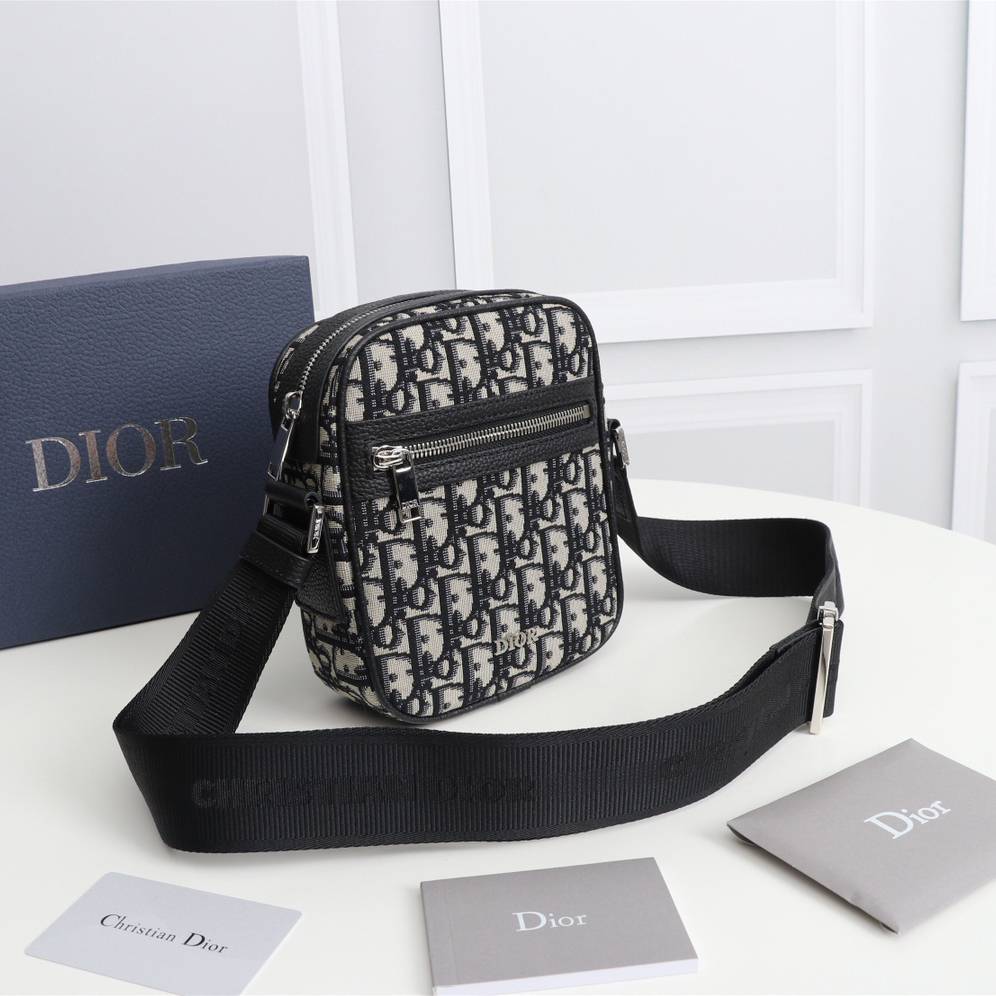Dior Obique Messengers Bag(14.5- 18-6cm)  - PerfectKickZ