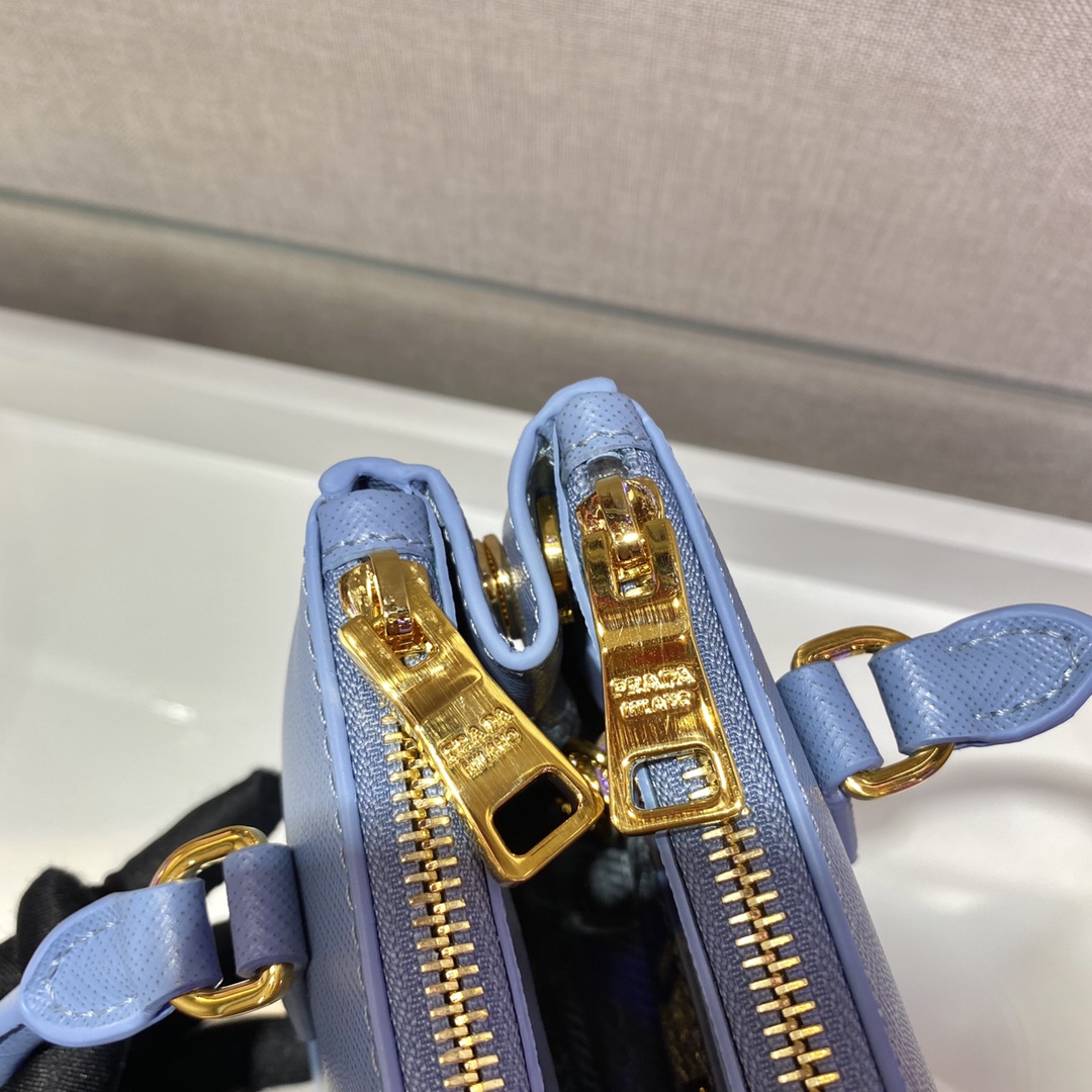 Prada Galleria Saffiano Leather Micro-Bag(20-14.5-9.5cm)   1BA906 - PerfectKickZ