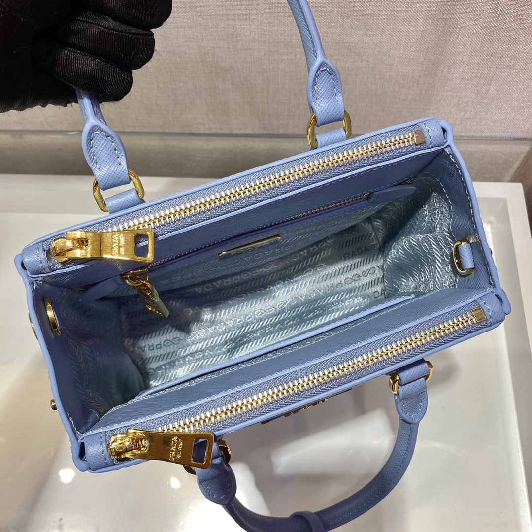 Prada Galleria Saffiano Leather Micro-Bag(20-14.5-9.5cm)   1BA906 - PerfectKickZ