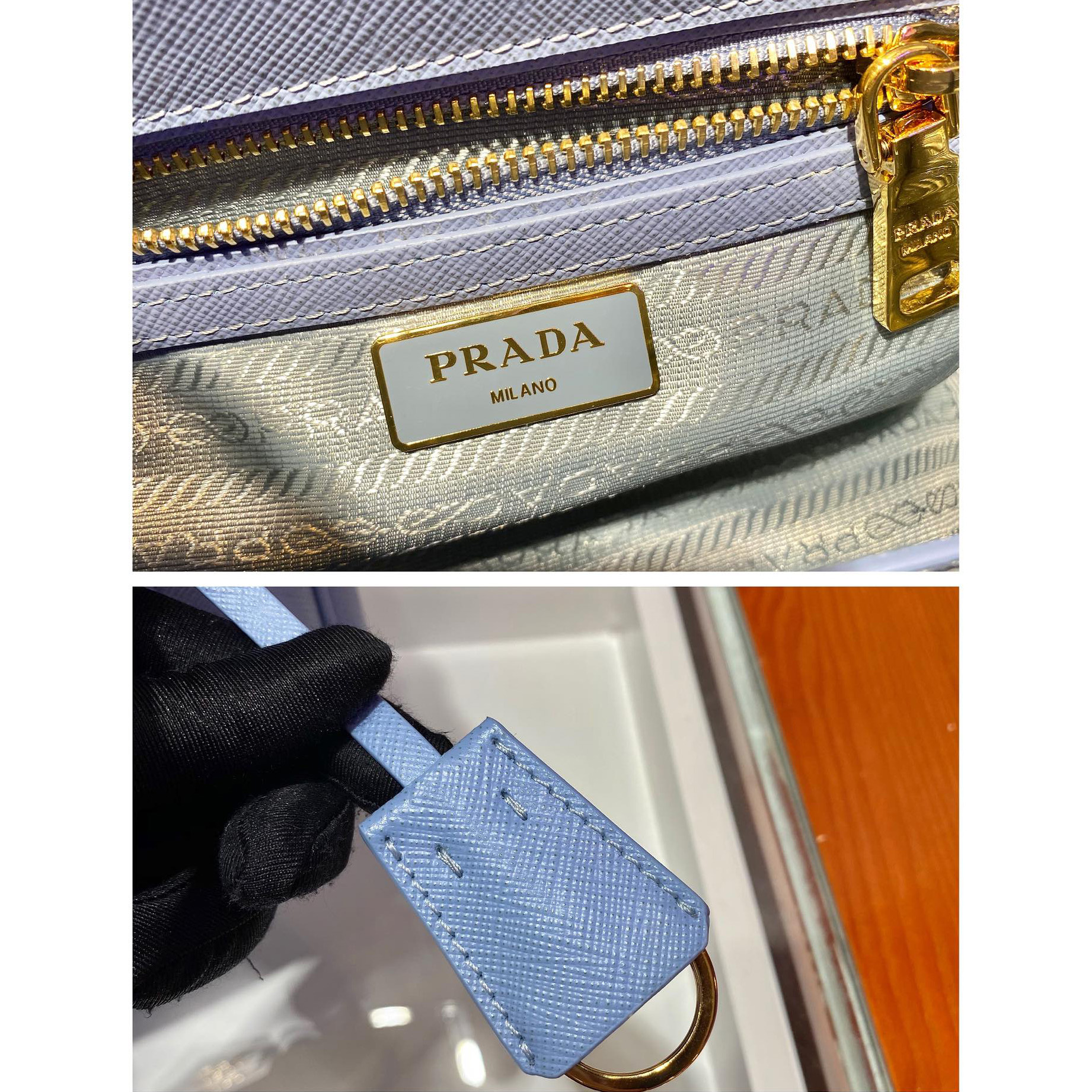 Prada Galleria Saffiano Leather Micro-Bag(20-14.5-9.5cm)   1BA906 - PerfectKickZ