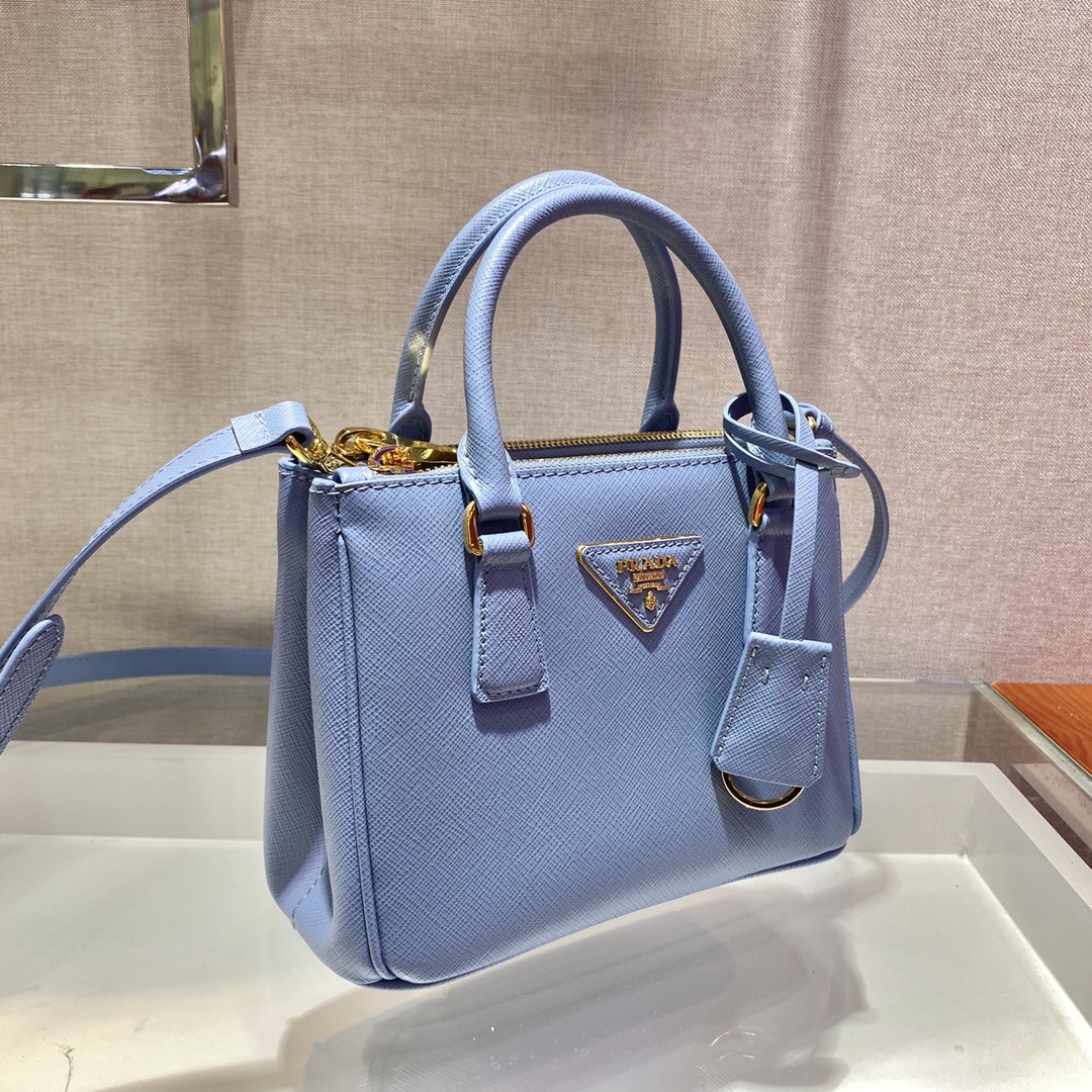 Prada Galleria Saffiano Leather Micro-Bag(20-14.5-9.5cm)   1BA906 - PerfectKickZ