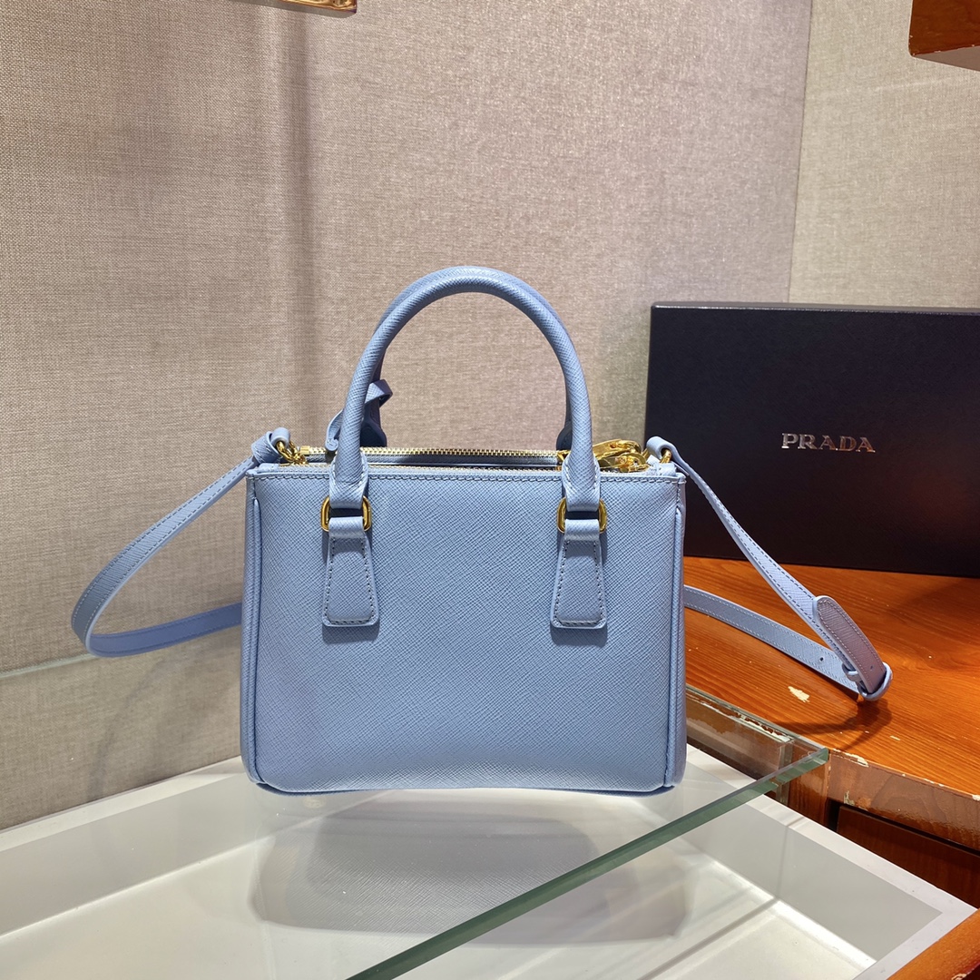 Prada Galleria Saffiano Leather Micro-Bag(20-14.5-9.5cm)   1BA906 - PerfectKickZ
