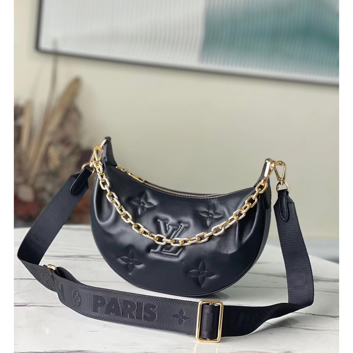 Louis Vuitton Over The Moon Shoulder Bag(27.5-16-7CM)  m59799 - PerfectKickZ