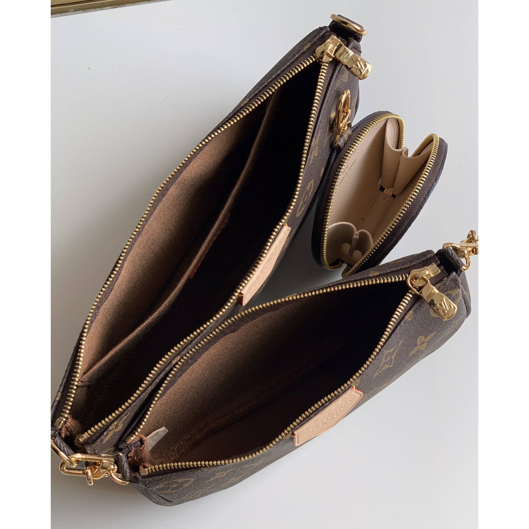 Louis Vuitton Multi Pochette Accessoires(24-13-5cm/19-11-4cm/9-2-1cm) - PerfectKickZ