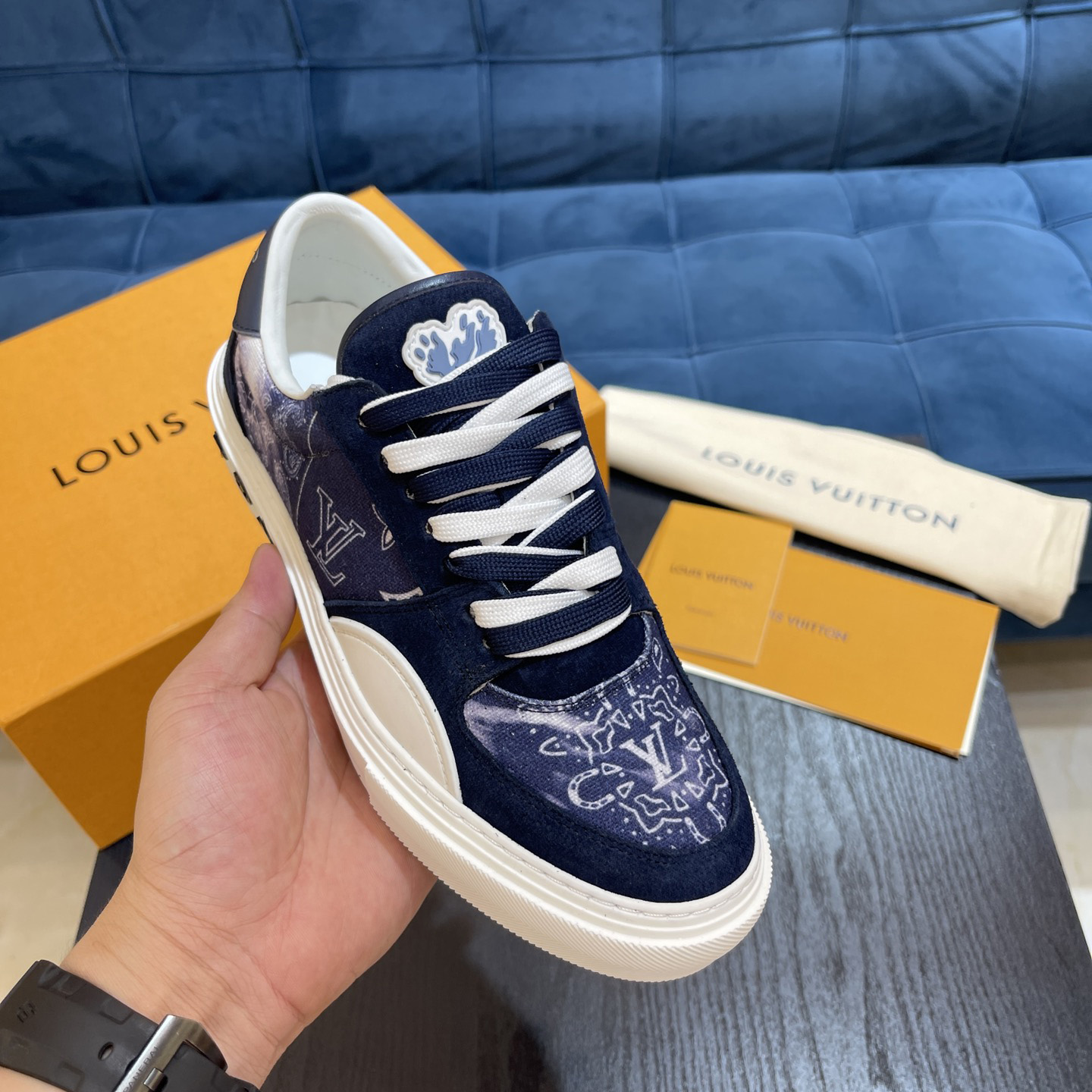 Louis Vuitton LV Ollie Sneaker       1AA7ME - PerfectKickZ