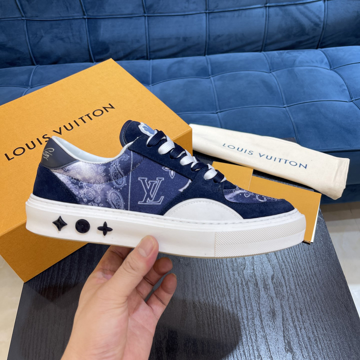 Louis Vuitton LV Ollie Sneaker       1AA7ME - PerfectKickZ