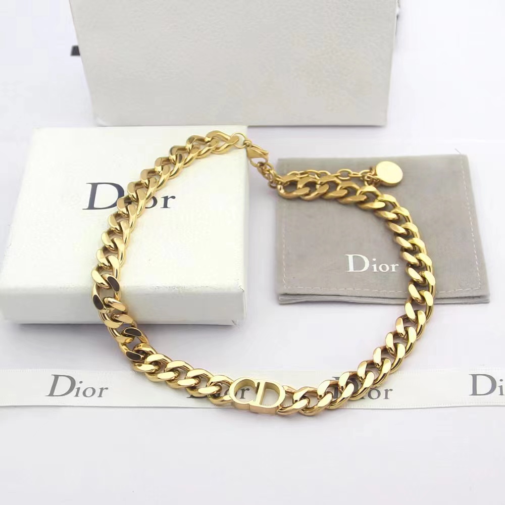 Dior Cuban  Necklace - PerfectKickZ