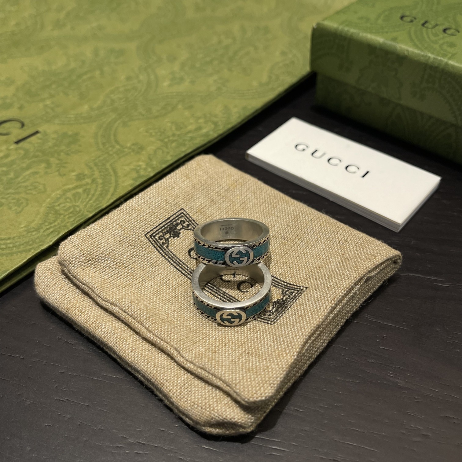 Gucci Ring with Interlocking G - 