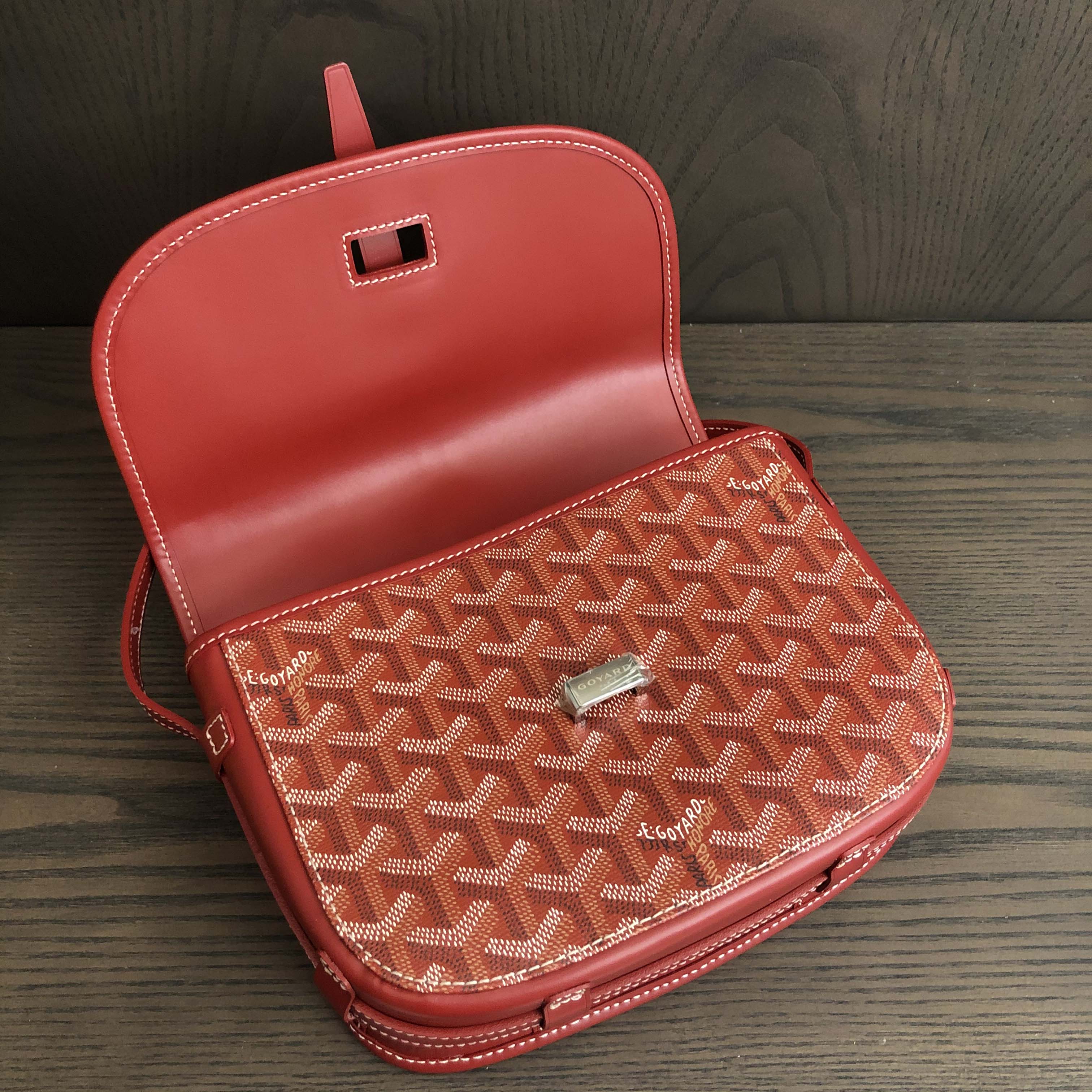Goyard Belvedere PM Bag In Red(22-15-6.5cm) - PerfectKickZ