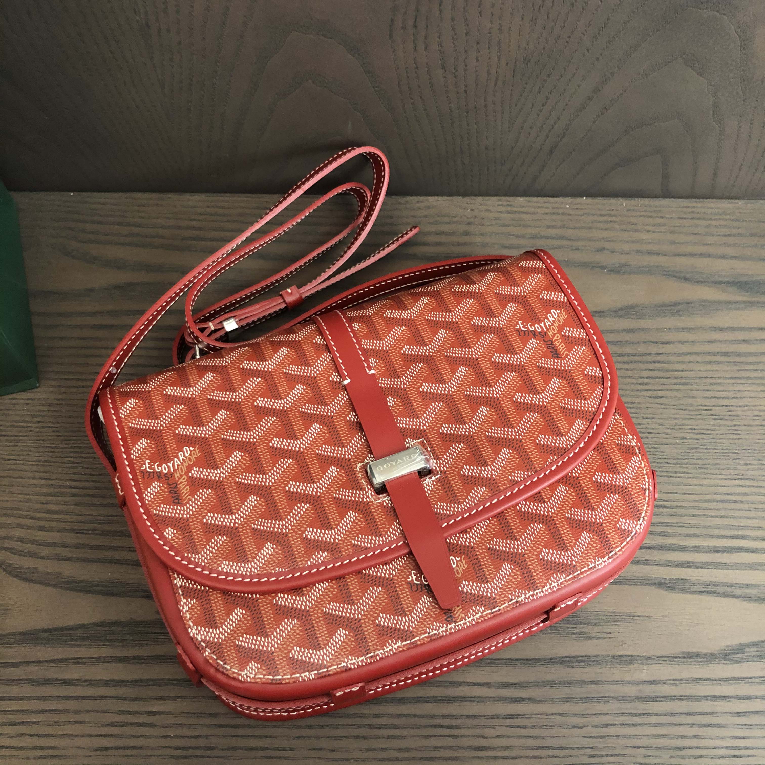 Goyard Belvedere PM Bag In Red(22-15-6.5cm) - PerfectKickZ