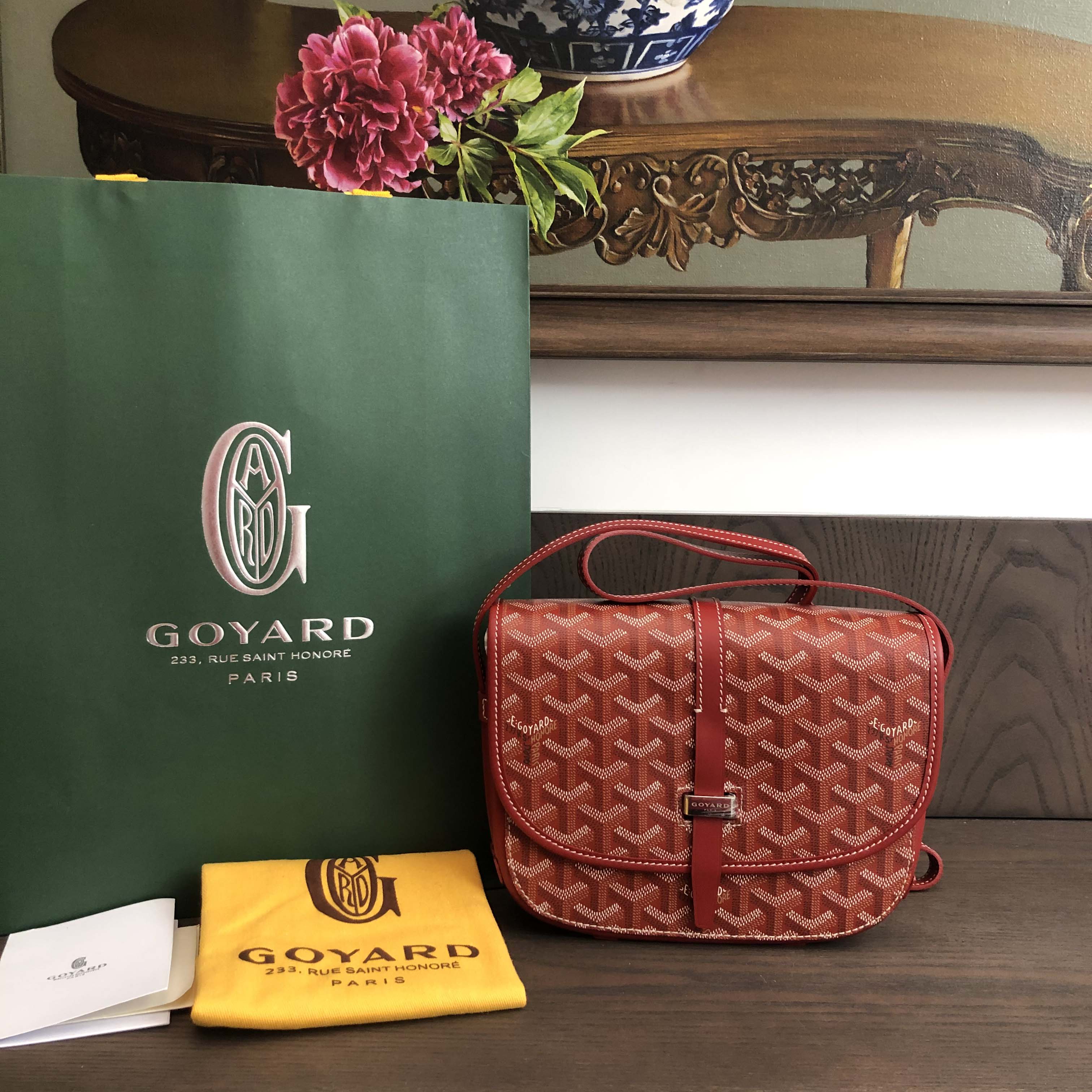 Goyard Belvedere PM Bag In Red(22-15-6.5cm) - PerfectKickZ