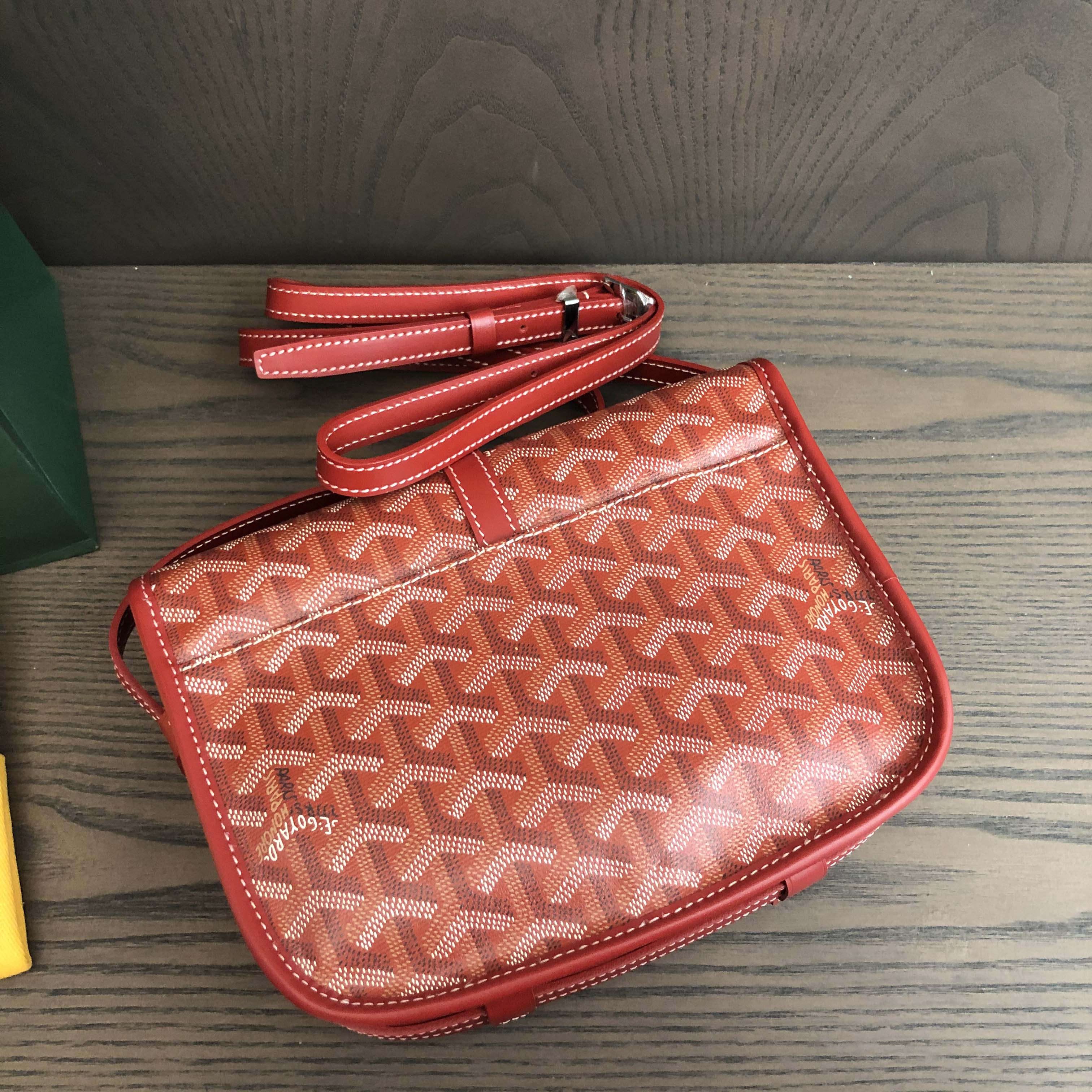 Goyard Belvedere PM Bag In Red(22-15-6.5cm) - PerfectKickZ