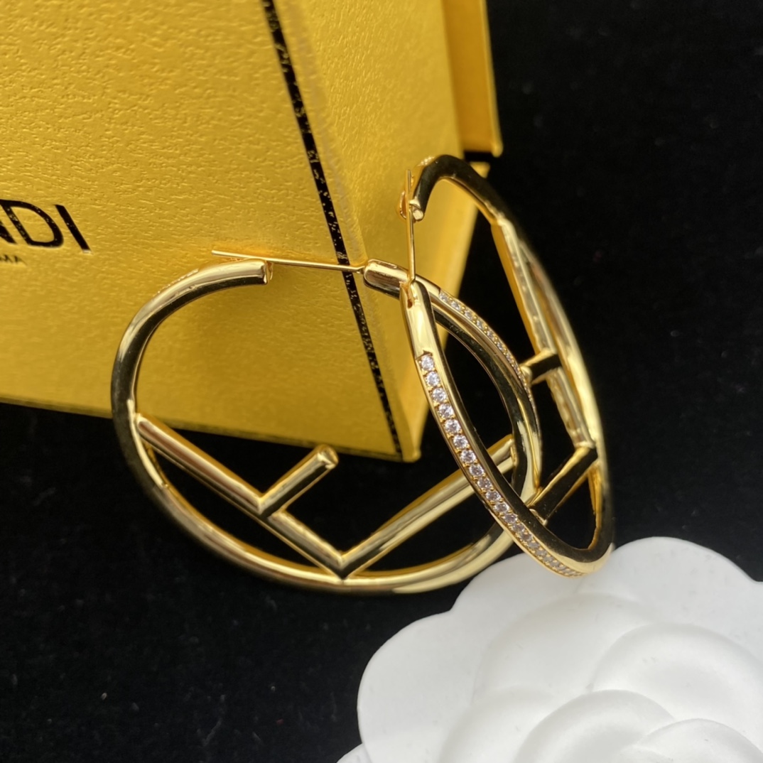 Fendi Earrings - PerfectKickZ
