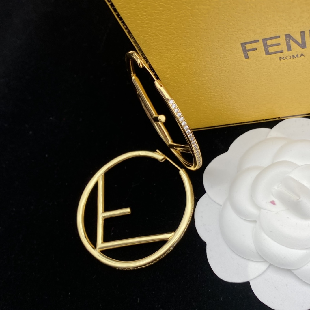 Fendi Earrings - PerfectKickZ
