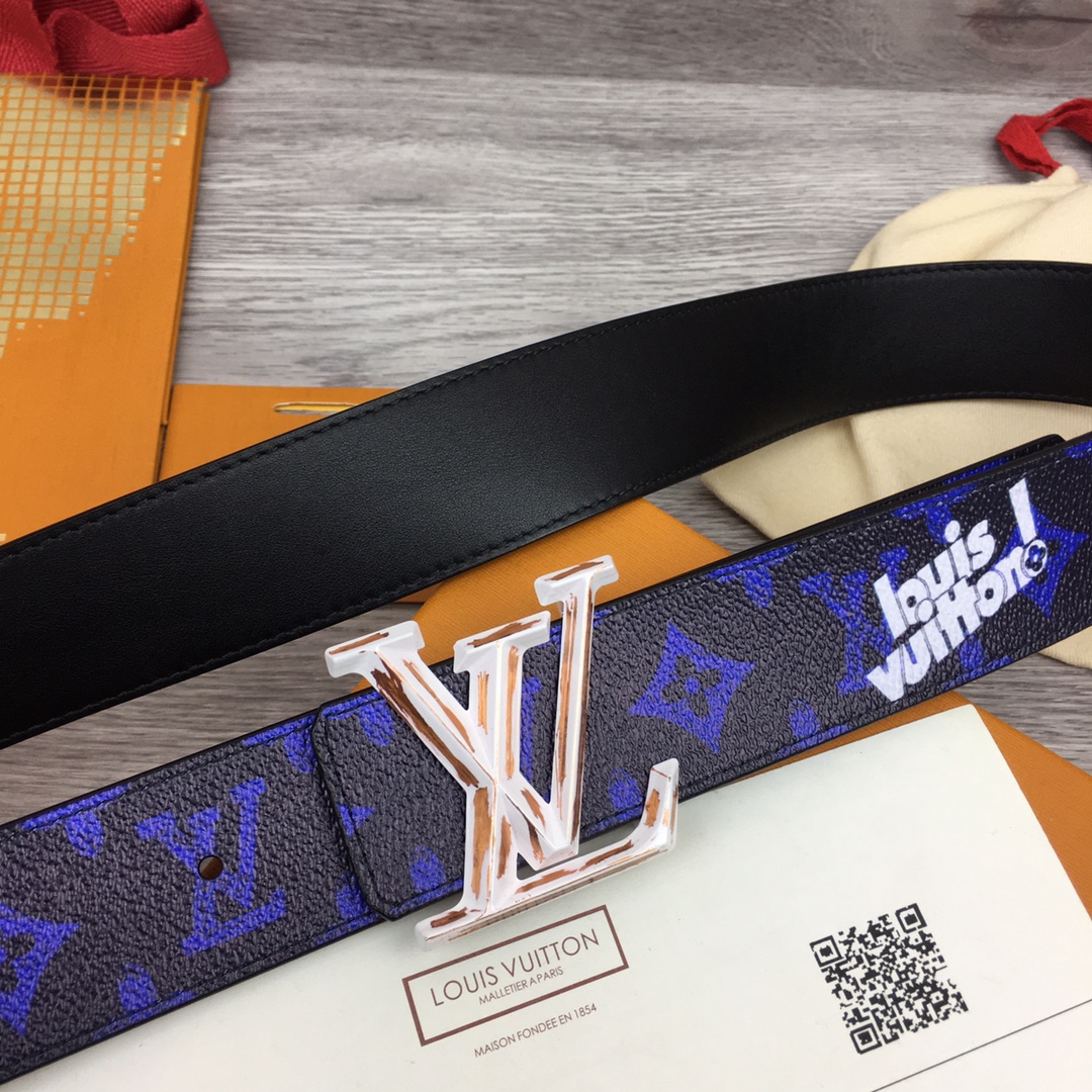 Louis Vuitton Gradient Shape 40MM Reversible Belt - PerfectKickZ