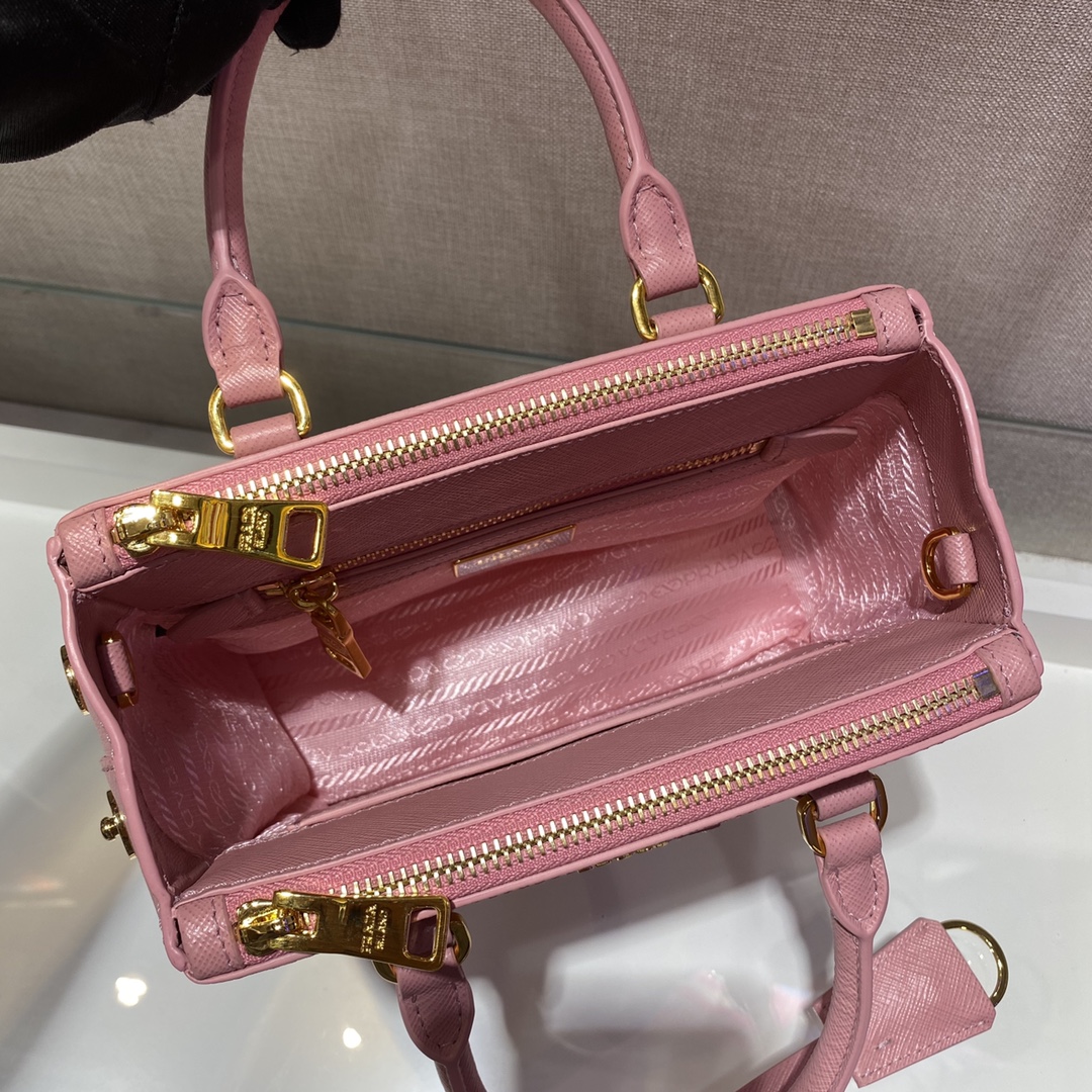 Prada Galleria Saffiano Leather Micro-Bag(20-14.5-9.5cm)   1BA906 - PerfectKickZ