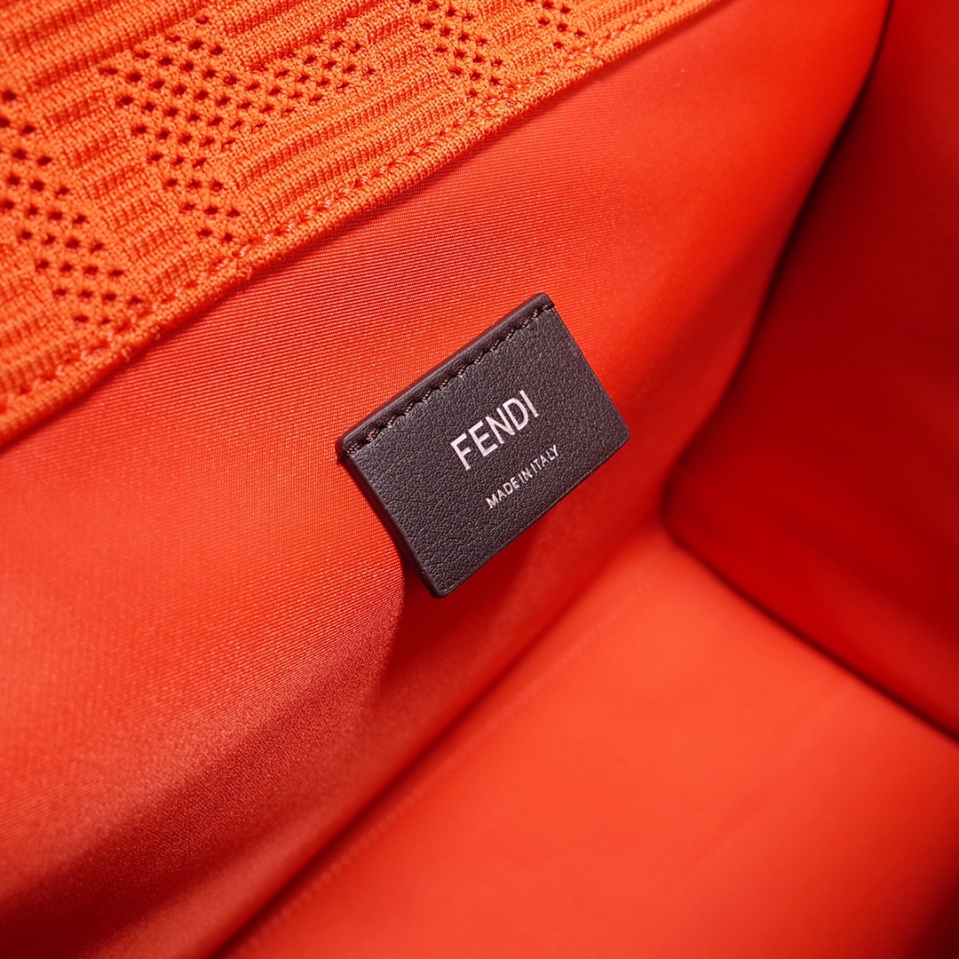 Fendi Sunshine Medium Shopper Bag In Red (35-31-17cm)  8BH386 - PerfectKickZ