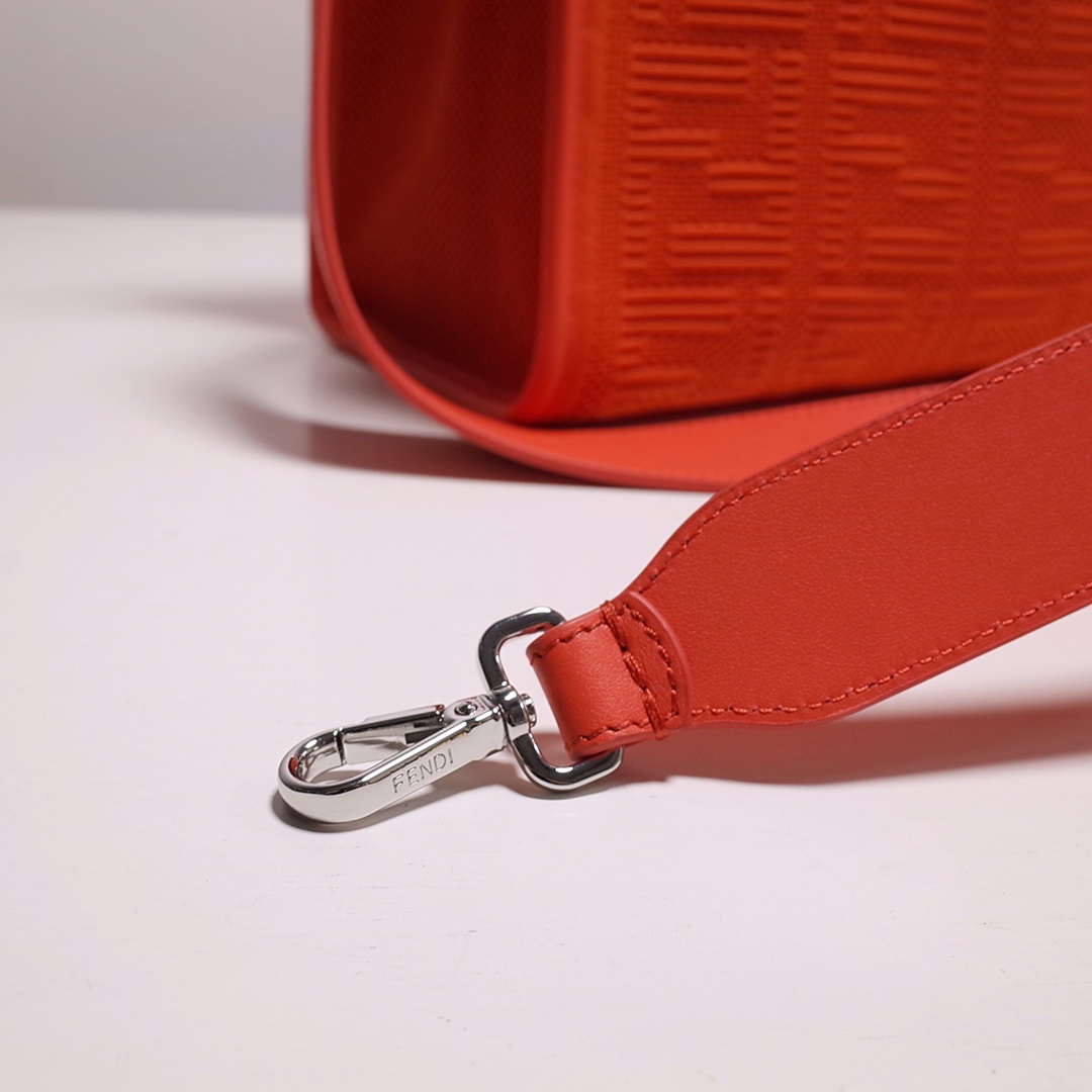 Fendi Sunshine Medium Shopper Bag In Red (35-31-17cm)  8BH386 - PerfectKickZ