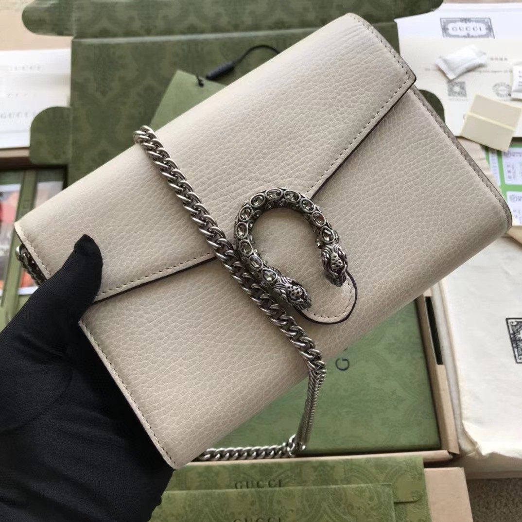 Gucci Dionysus Mini Leather Chain Bag(20-13.5-4CM) - PerfectKickZ