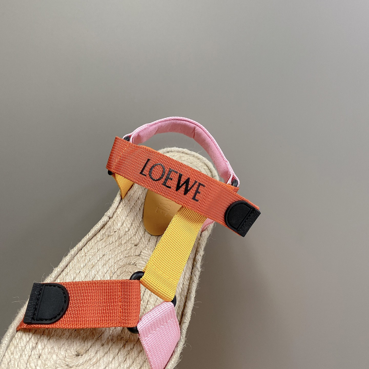 Loewe Strappy Espadrille In Nylon - PerfectKickZ