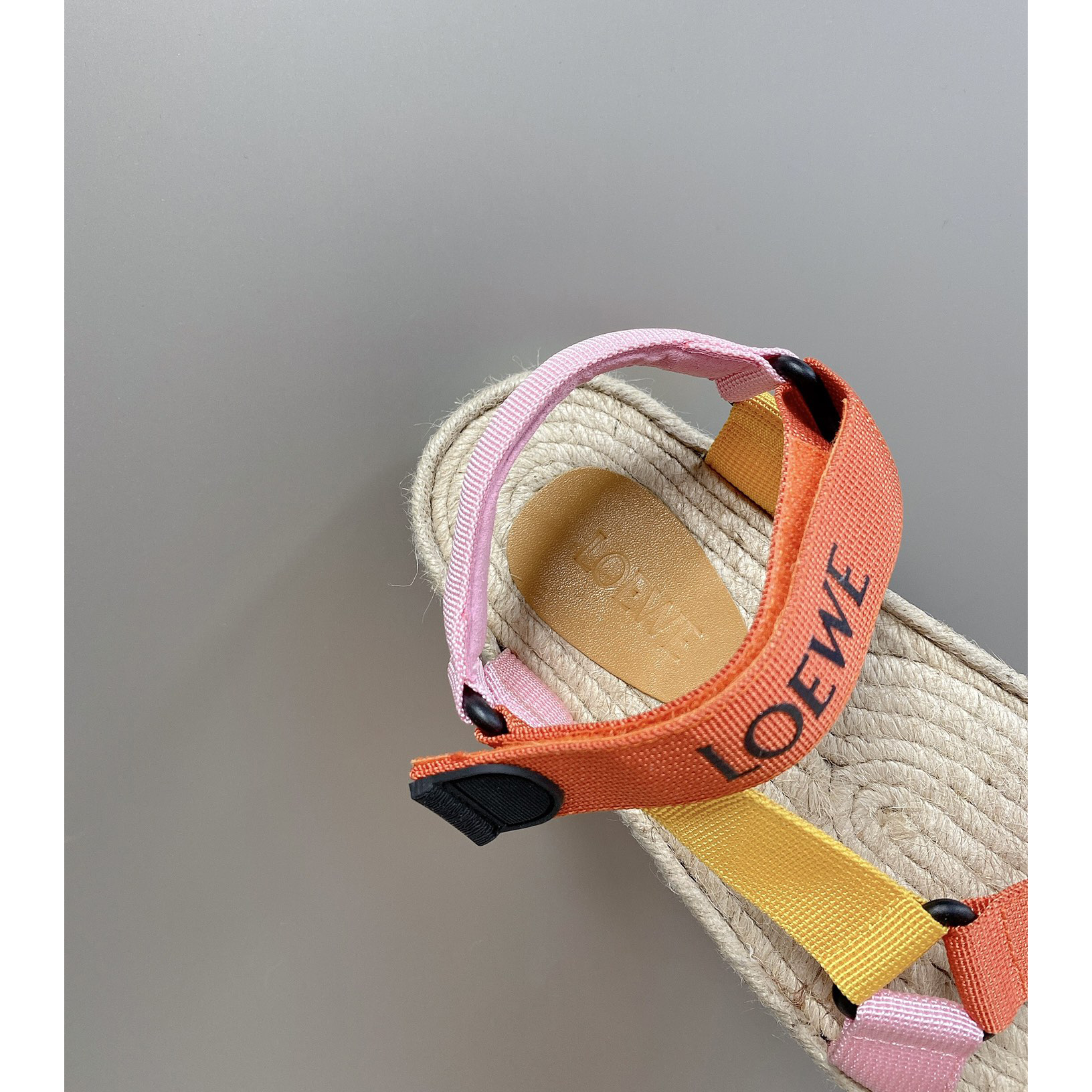 Loewe Strappy Espadrille In Nylon - PerfectKickZ