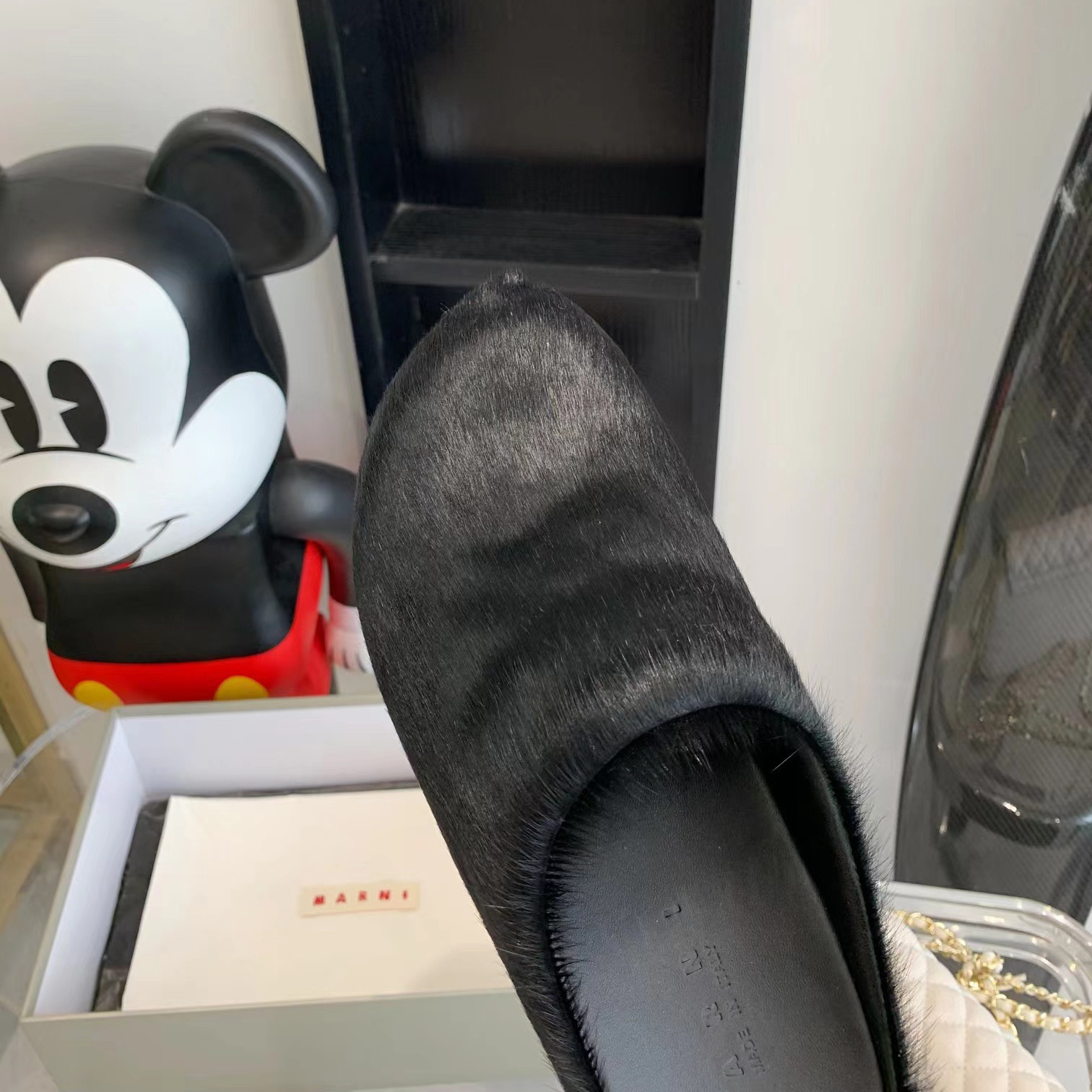 Marni Fussbett Slip-On Flat Mules - PerfectKickZ