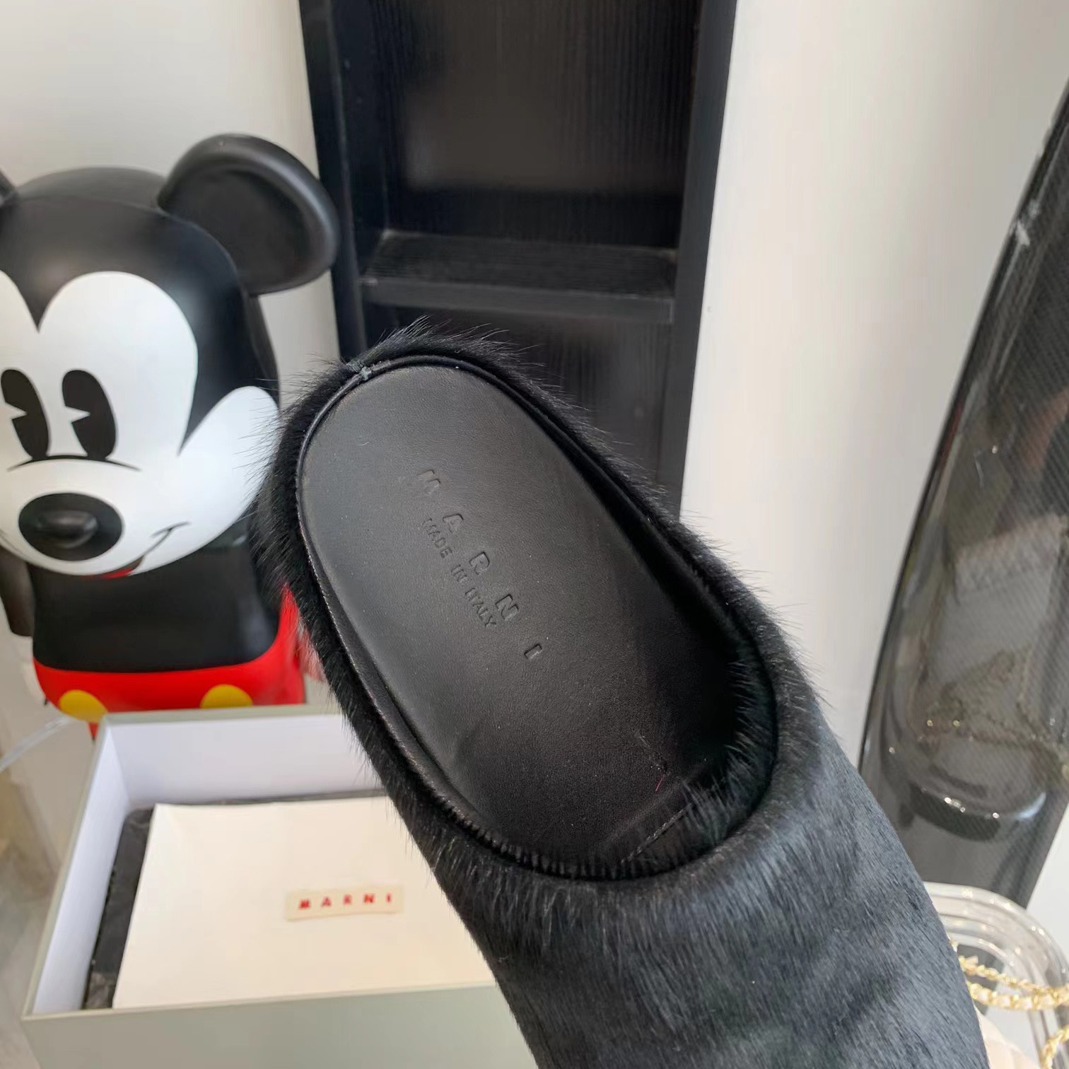 Marni Fussbett Slip-On Flat Mules - PerfectKickZ