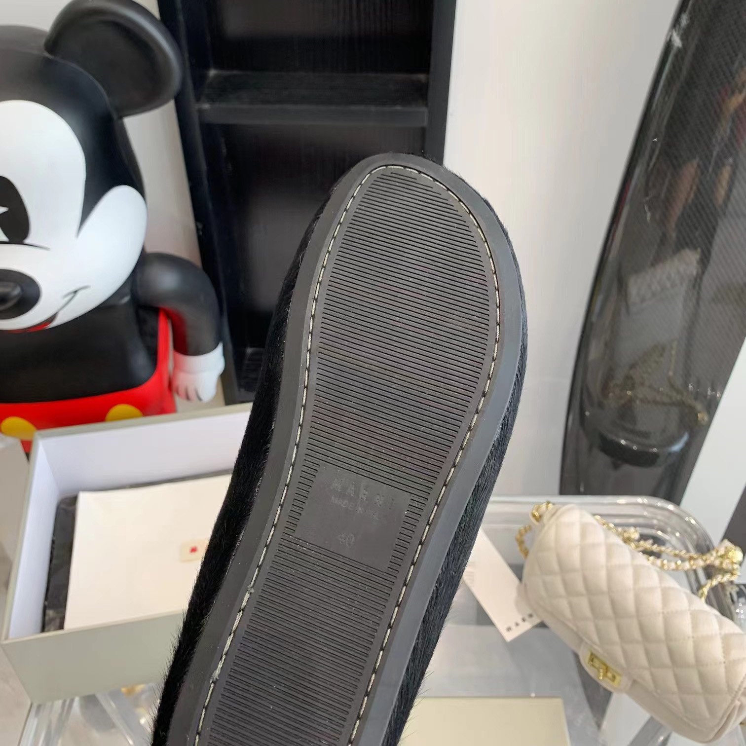 Marni Fussbett Slip-On Flat Mules - PerfectKickZ