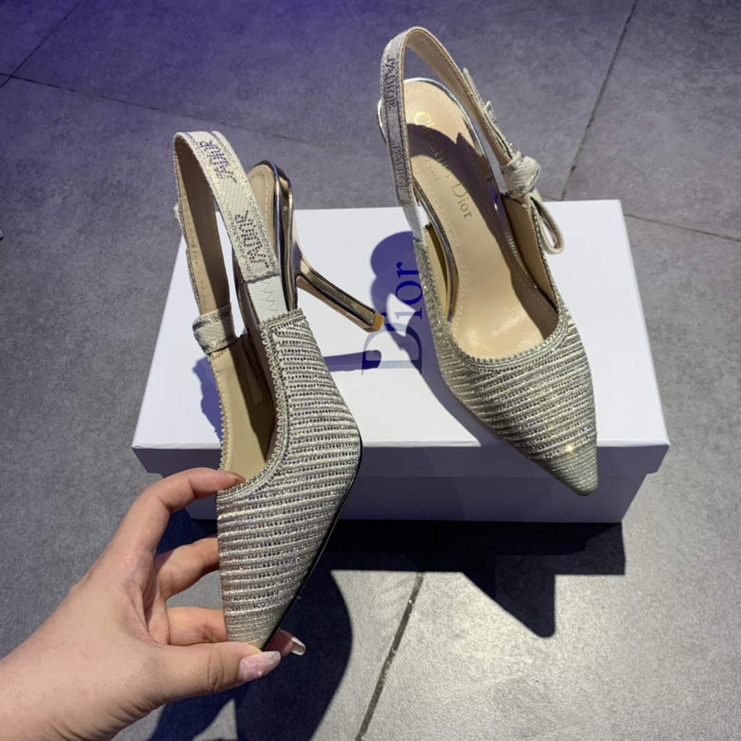 Dior J'Adior Slingback Pump With Heel Height Of 9.5cm - PerfectKickZ