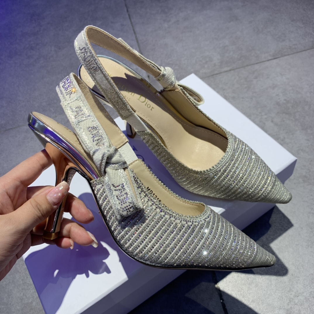 Dior J'Adior Slingback Pump With Heel Height Of 9.5cm - PerfectKickZ